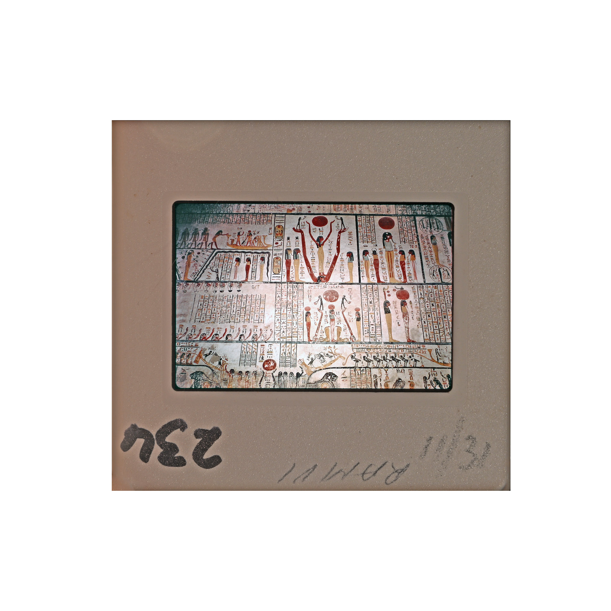 Historic Collection of 591 Slides of Egyptian Archaeological and Other Subjects