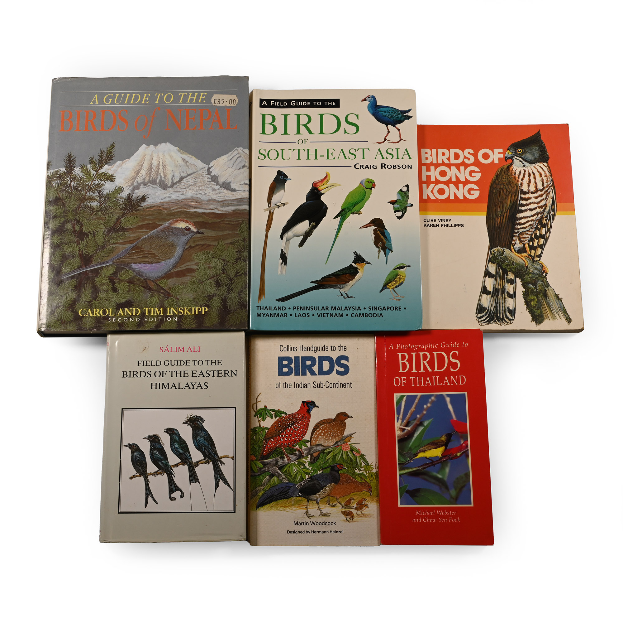 Books on Birds of South East Asia - 6 Titles