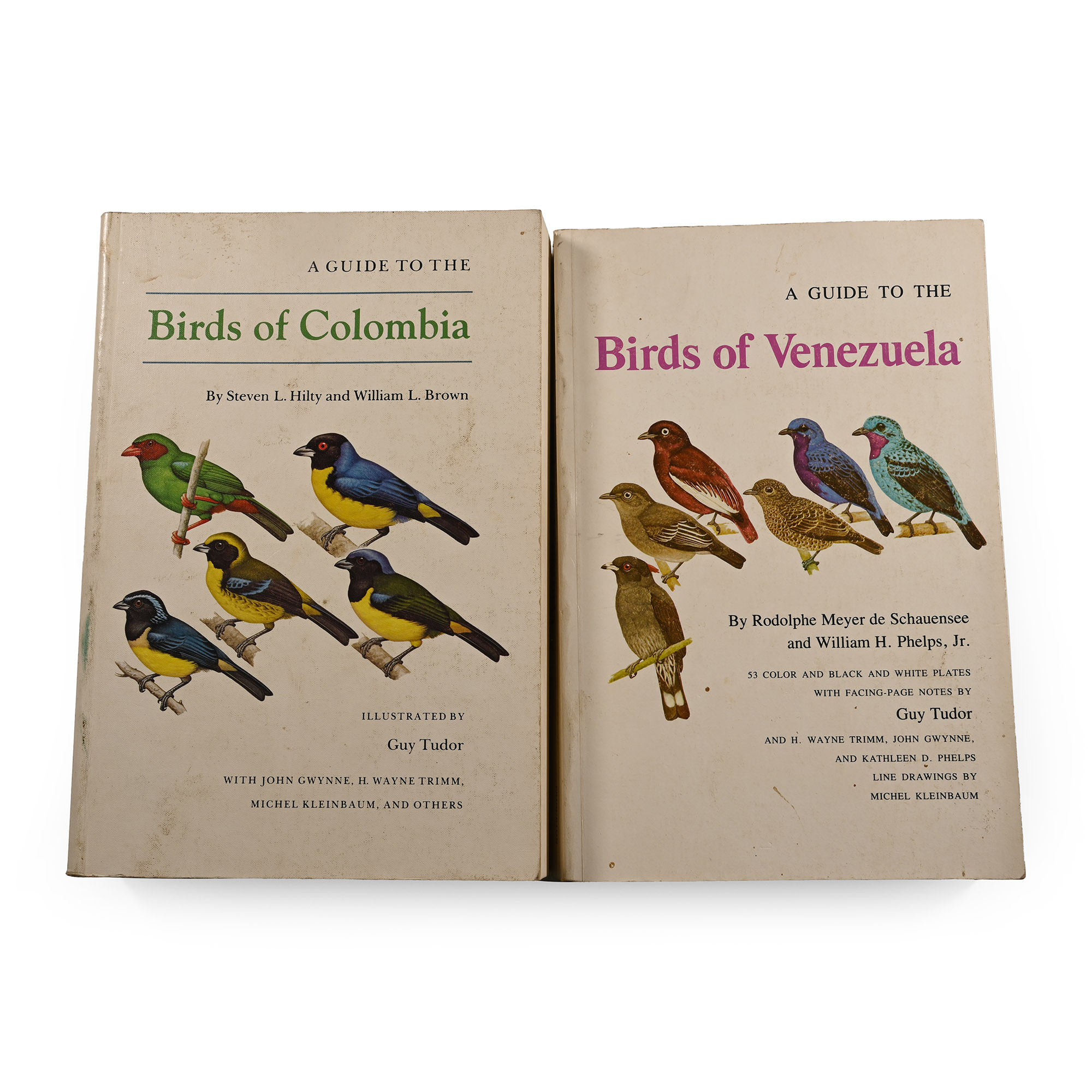 Field Guides to the Birds of Columbia and Venezuela - 2 Titles