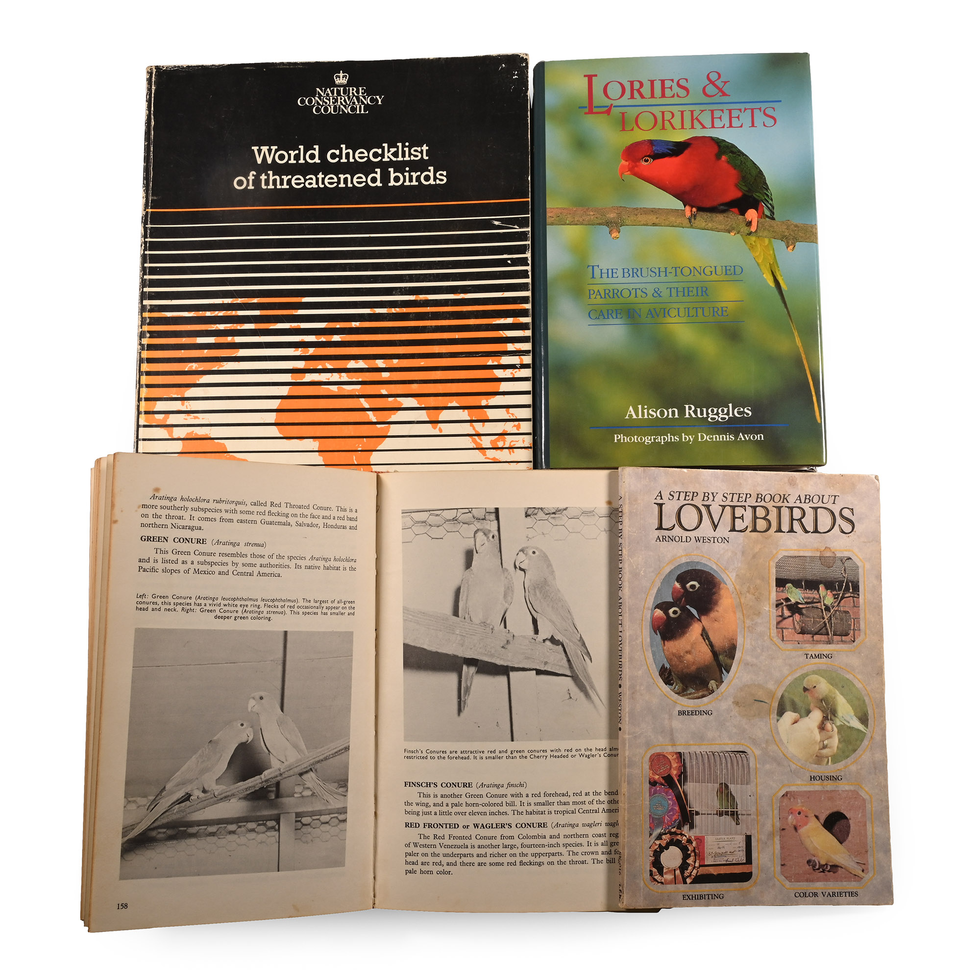 Books on Parrots and Parrot-like Birds - 4 Titles