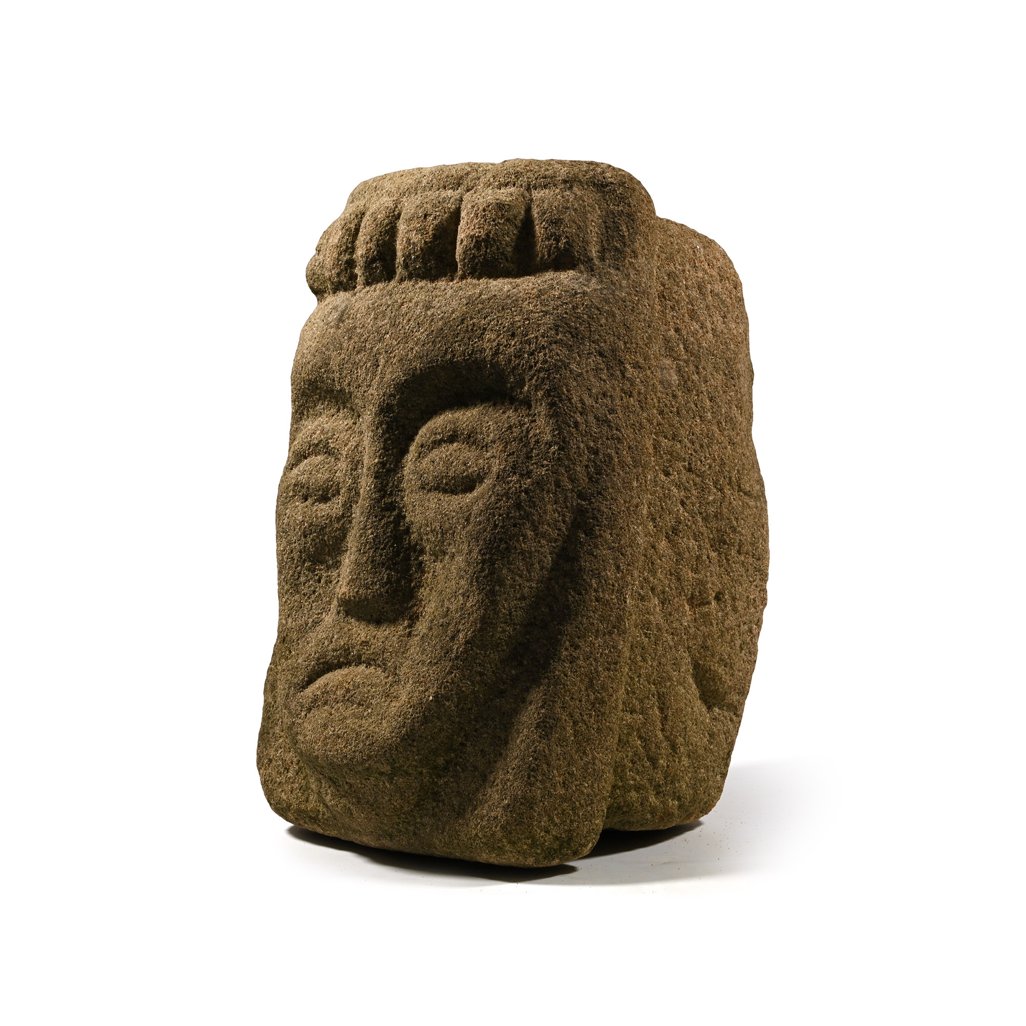 Medieval Limestone Corbel of Adam