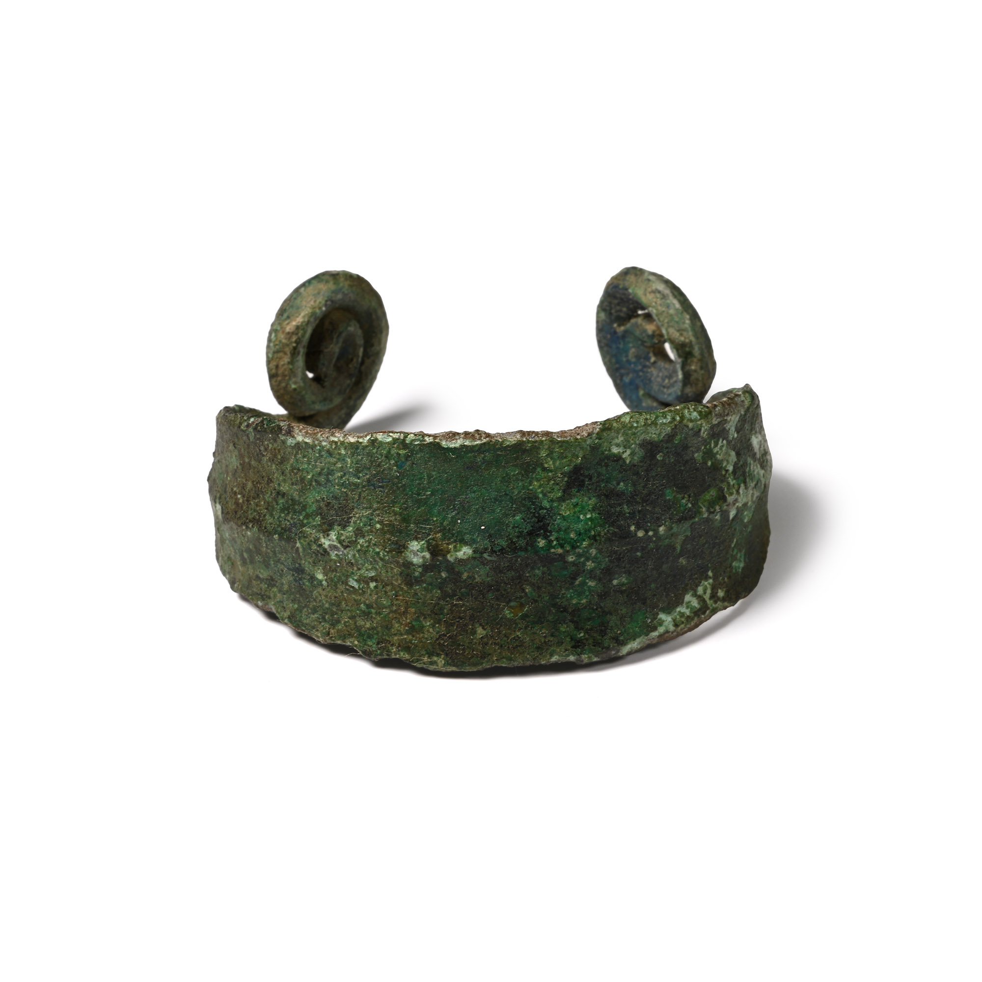Bronze Age Coiled Terminal Bracelet