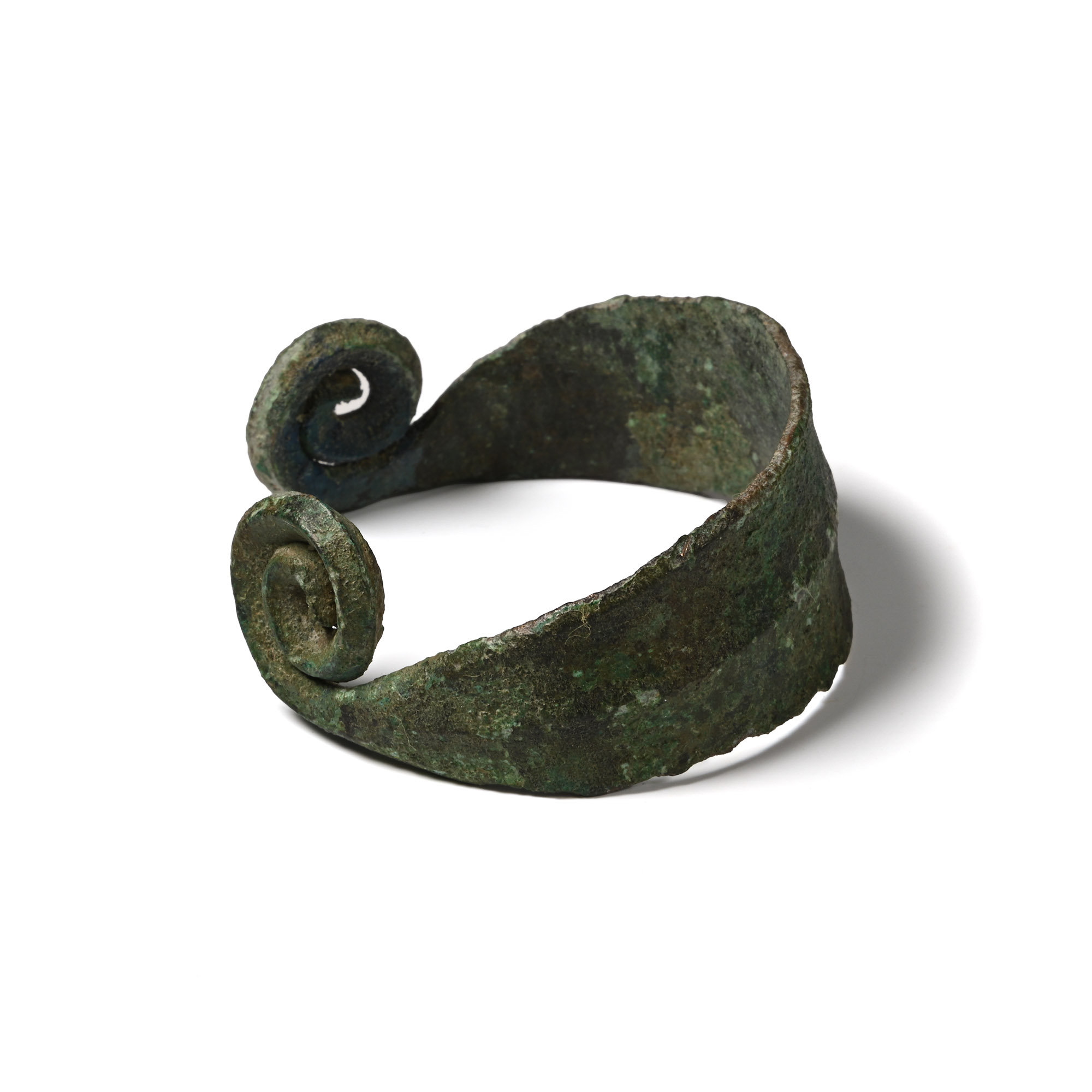 Bronze Age Coiled Terminal Bracelet