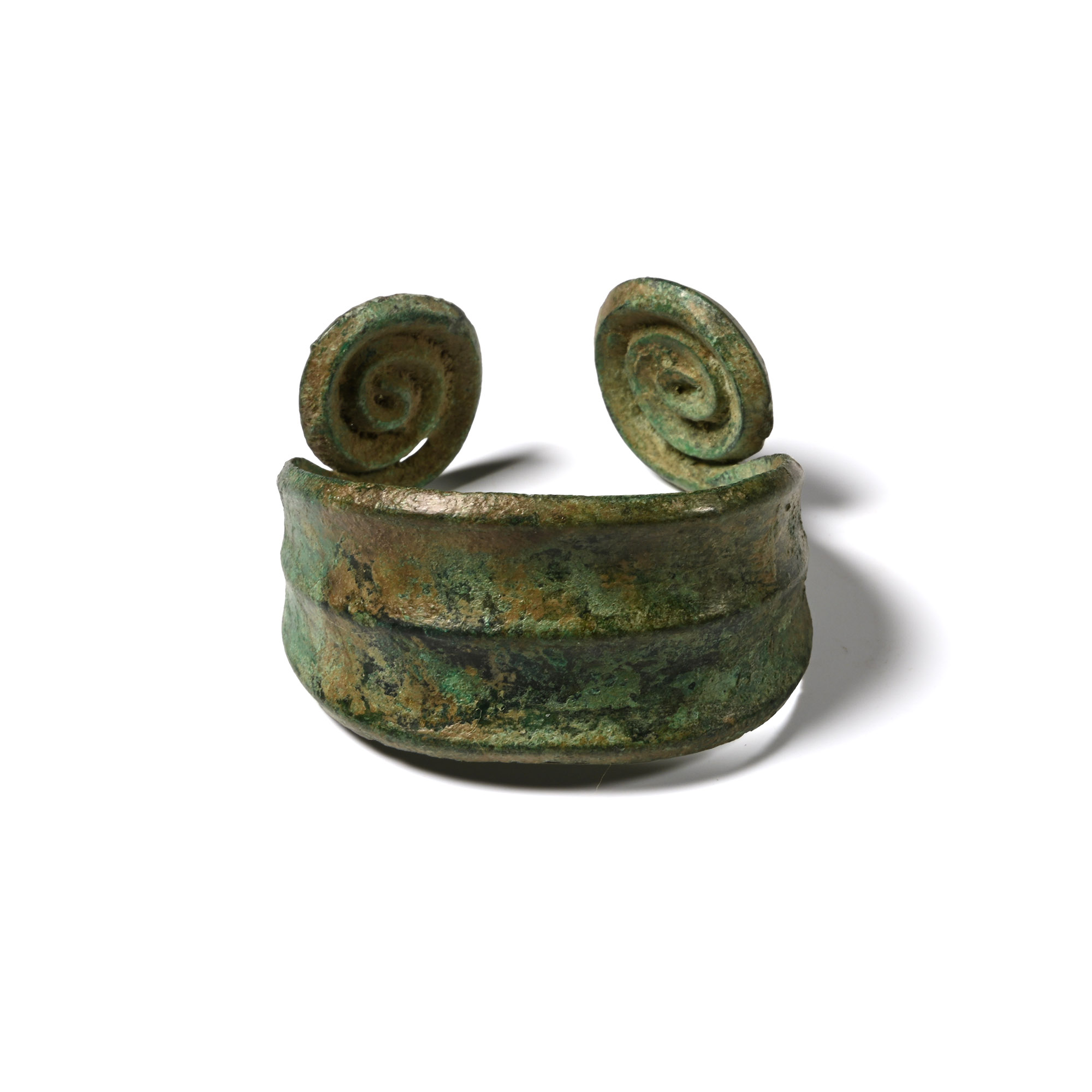 Bronze Age Coiled Terminal Bracelet
