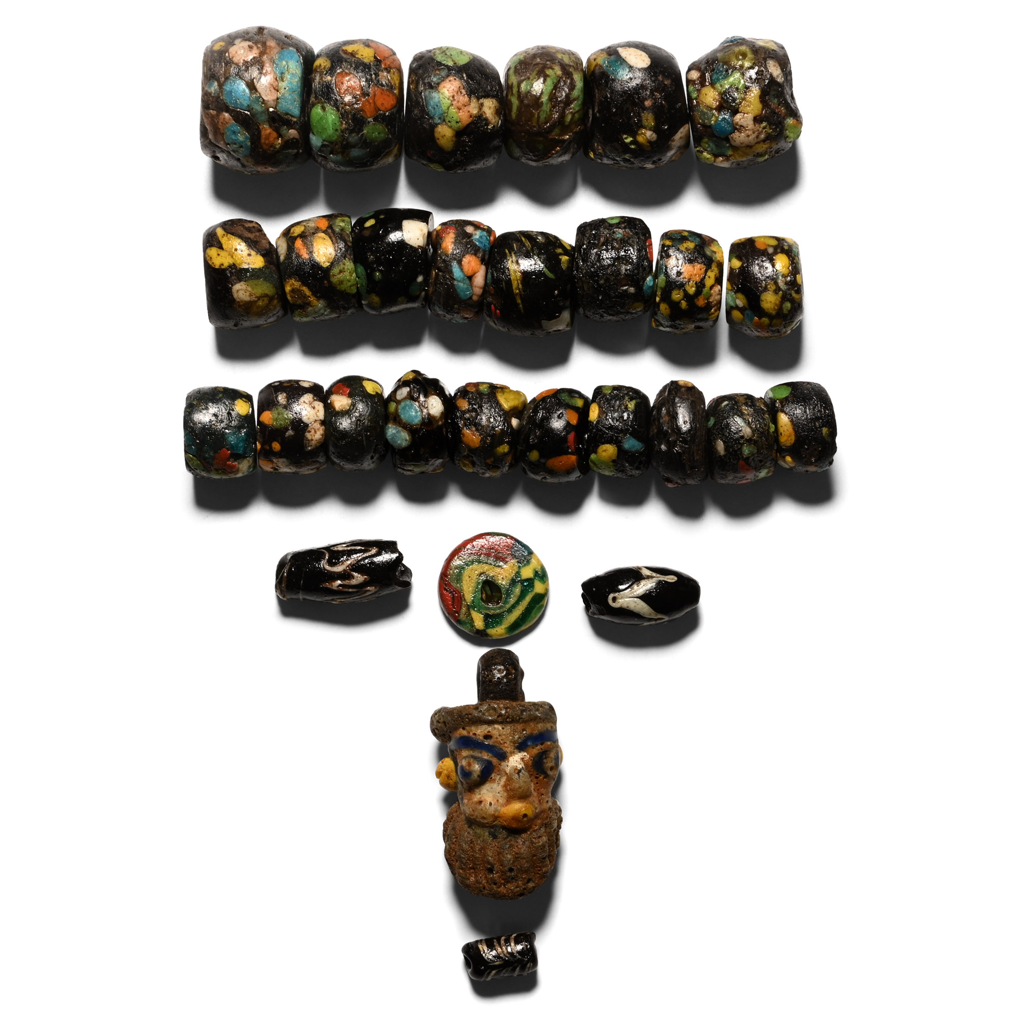 Phoenician Glass Bead Collection