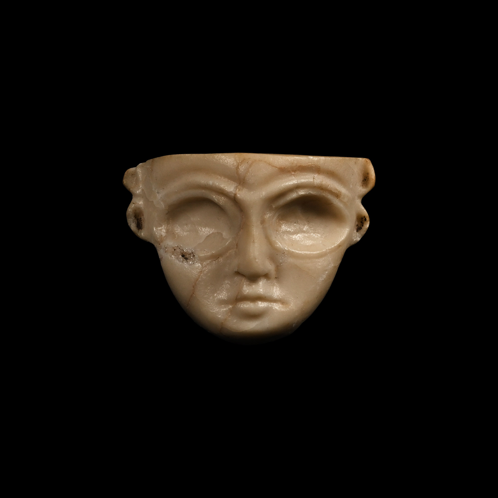 Sumerian Calcite Face Mask