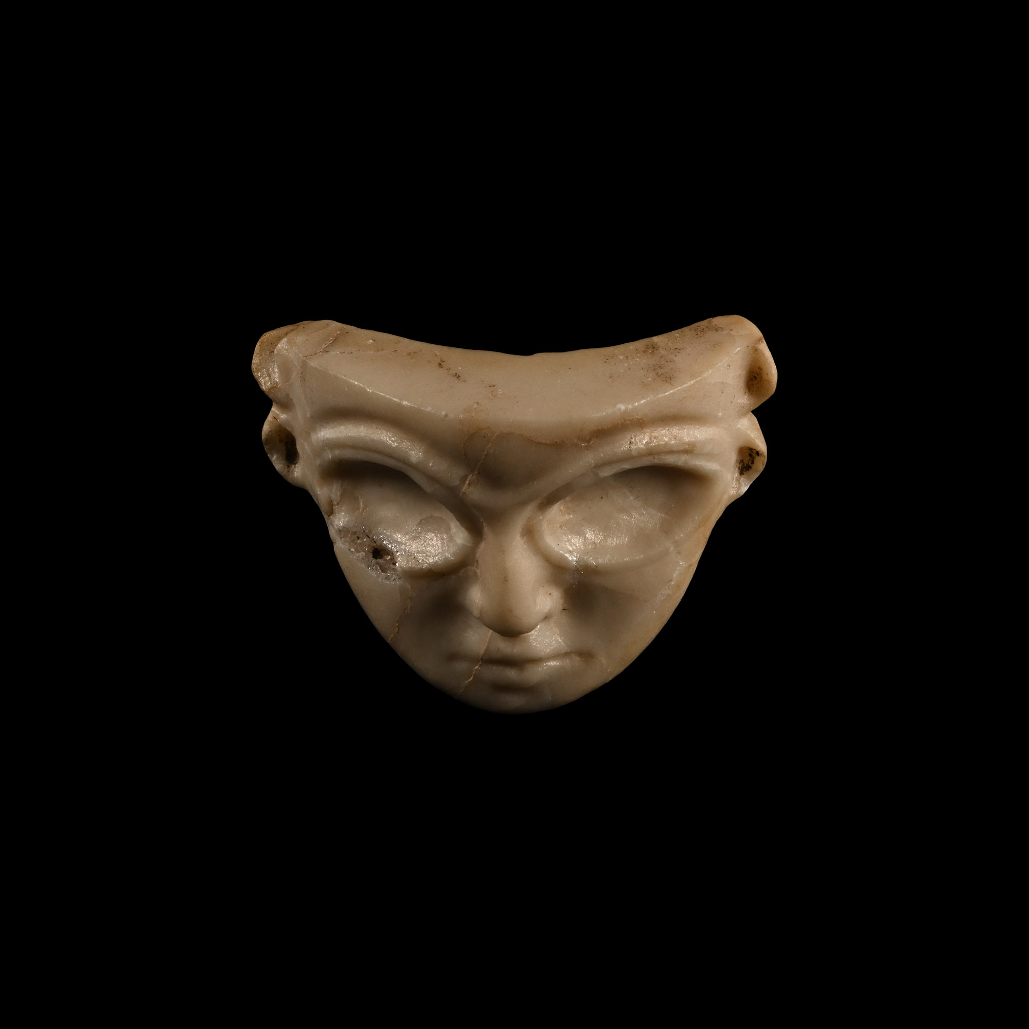 Sumerian Calcite Face Mask