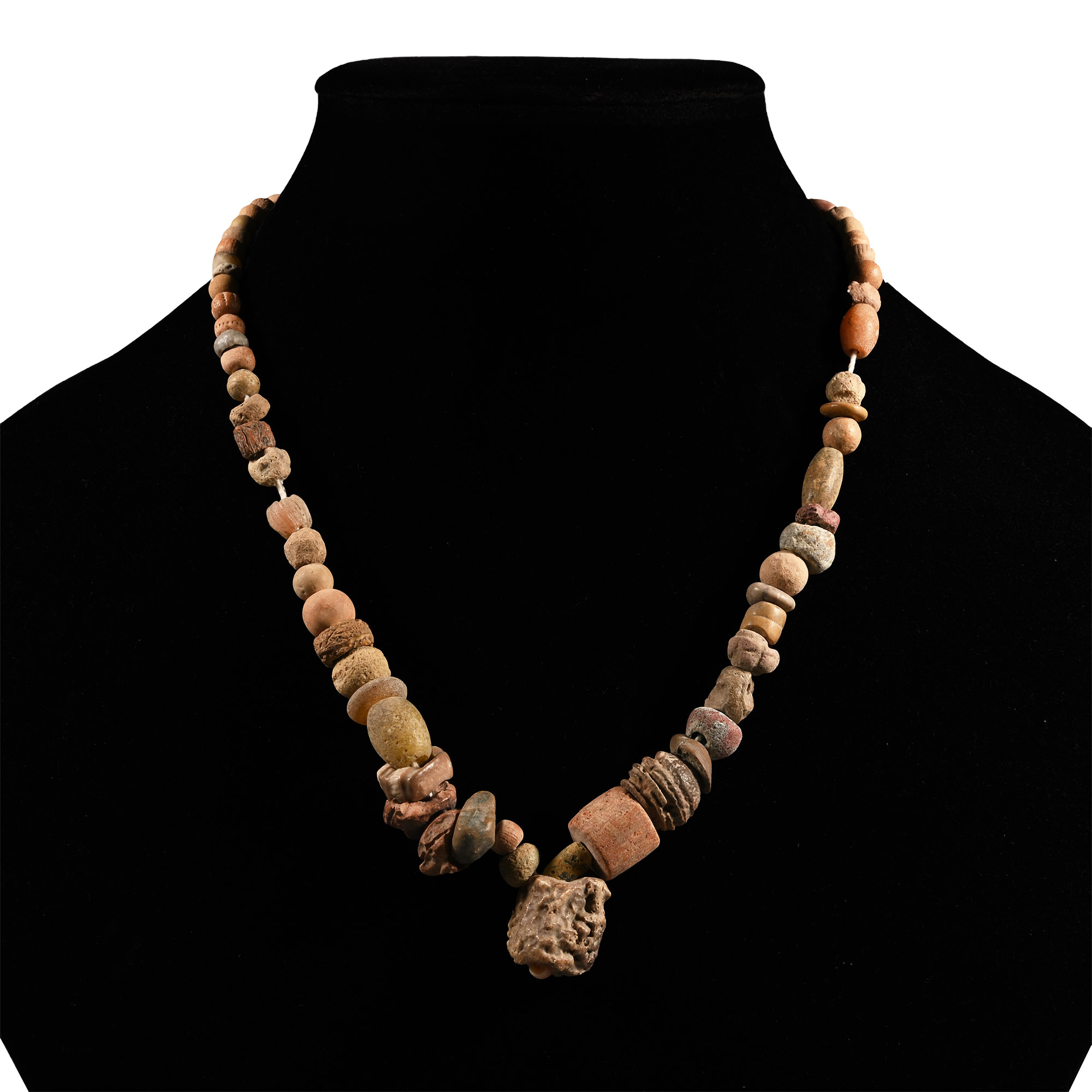 Western Asiatic Mixed Bead Necklace String