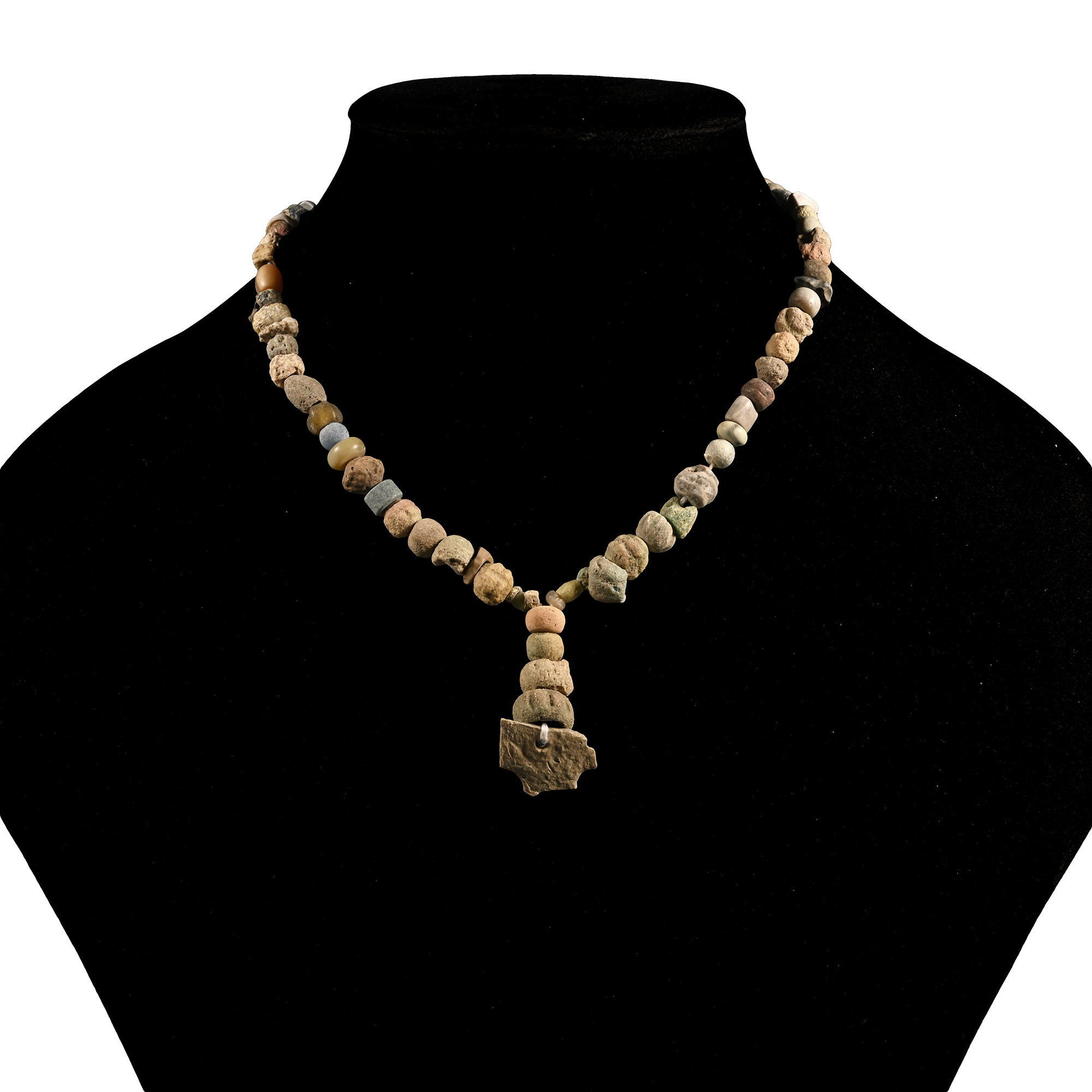 Western Asiatic Mixed Bead Necklace String