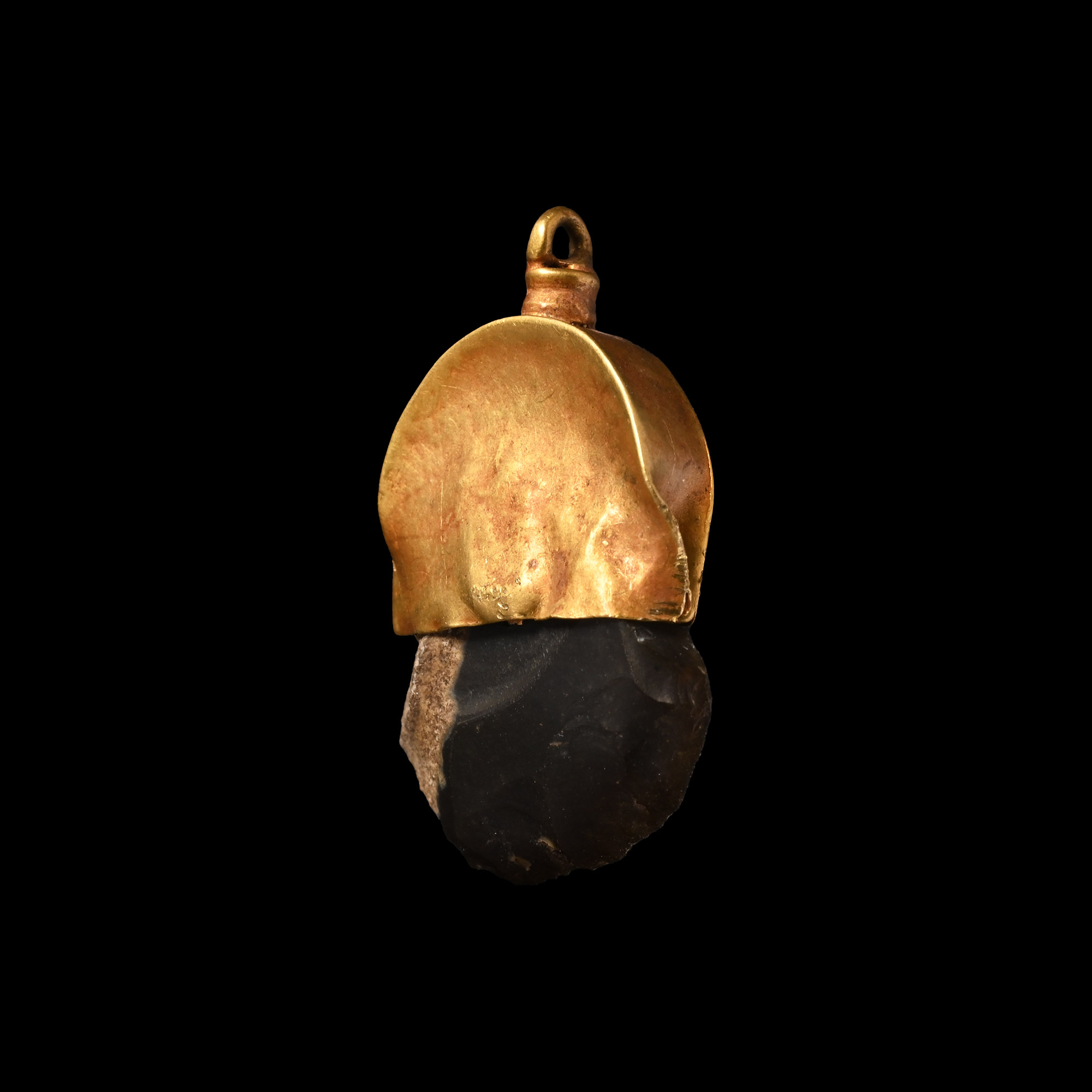 Viking Age Gold Elfshot Pendant