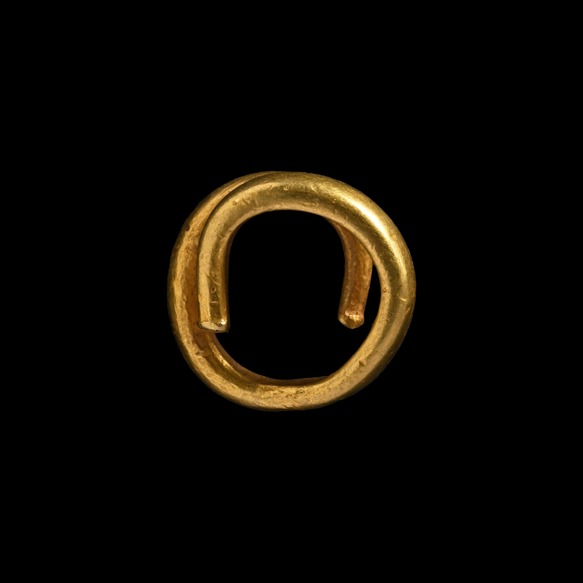 Bronze Age Gold Hair Ring
