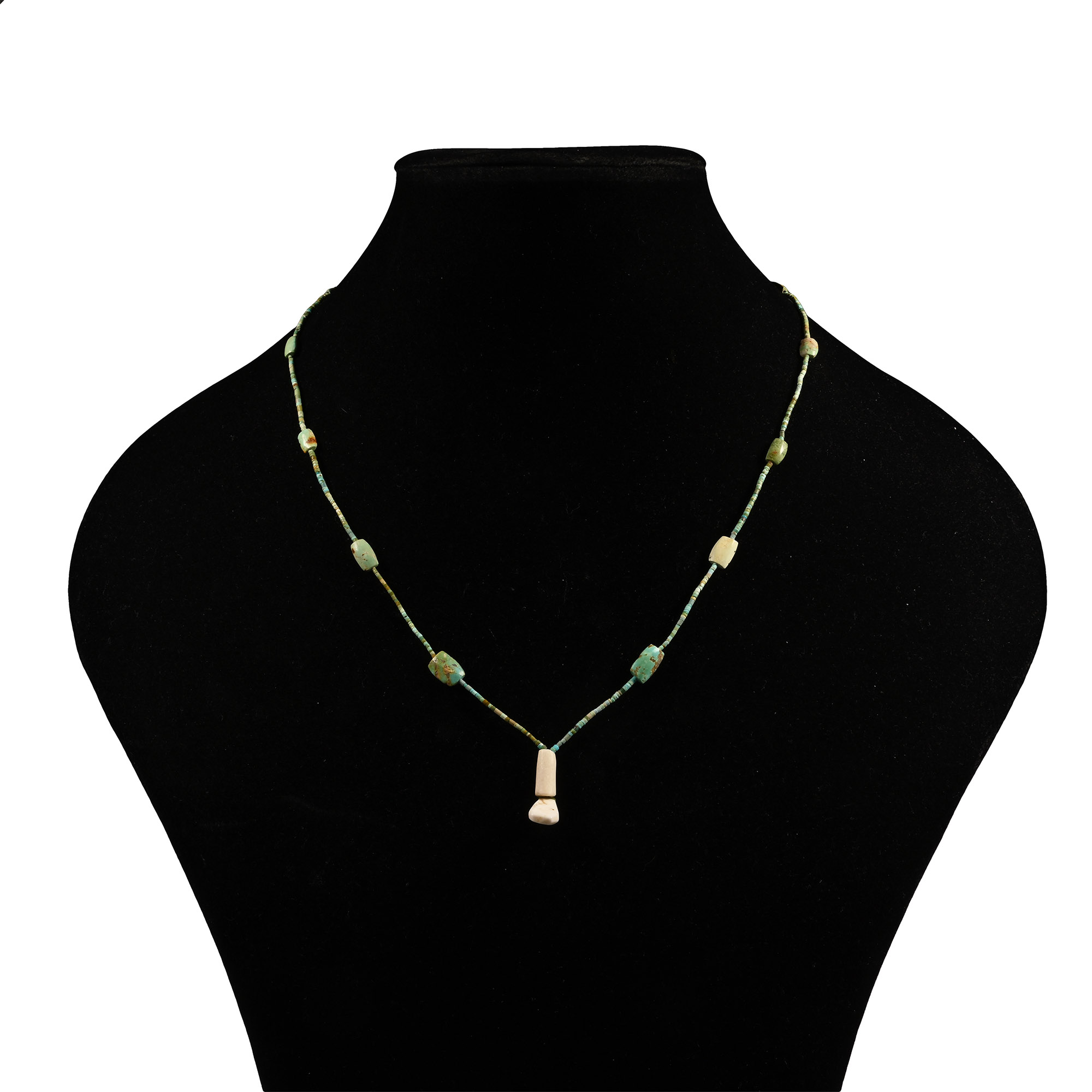 Western Asiatic Turquoise Bead Necklace