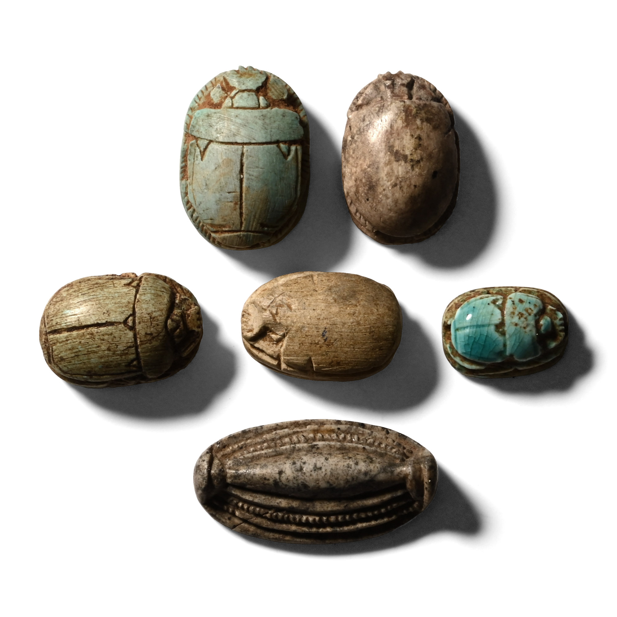 Egyptian Mixed Scarab Collection