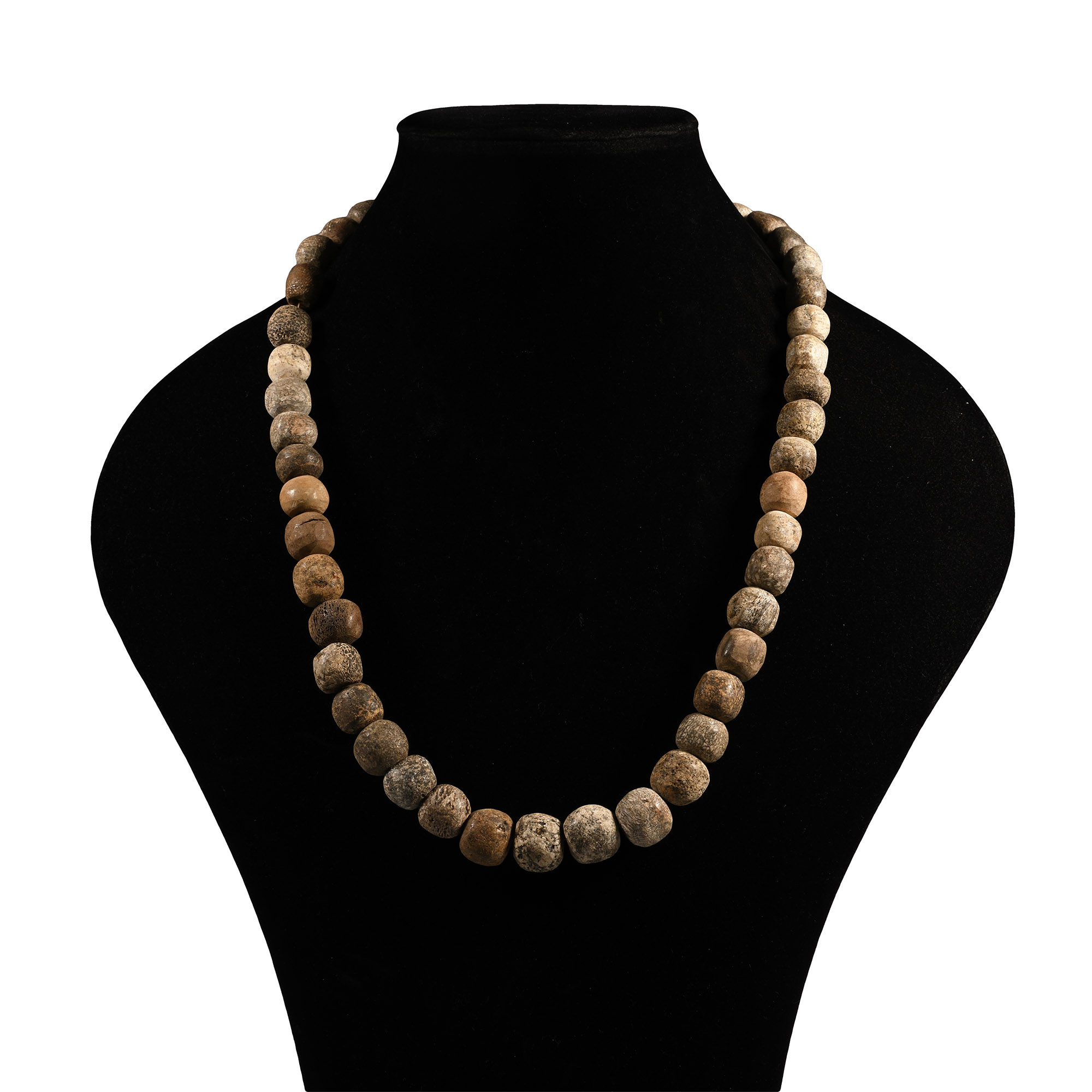 Woolly Mammoth Bone Bead Necklace String