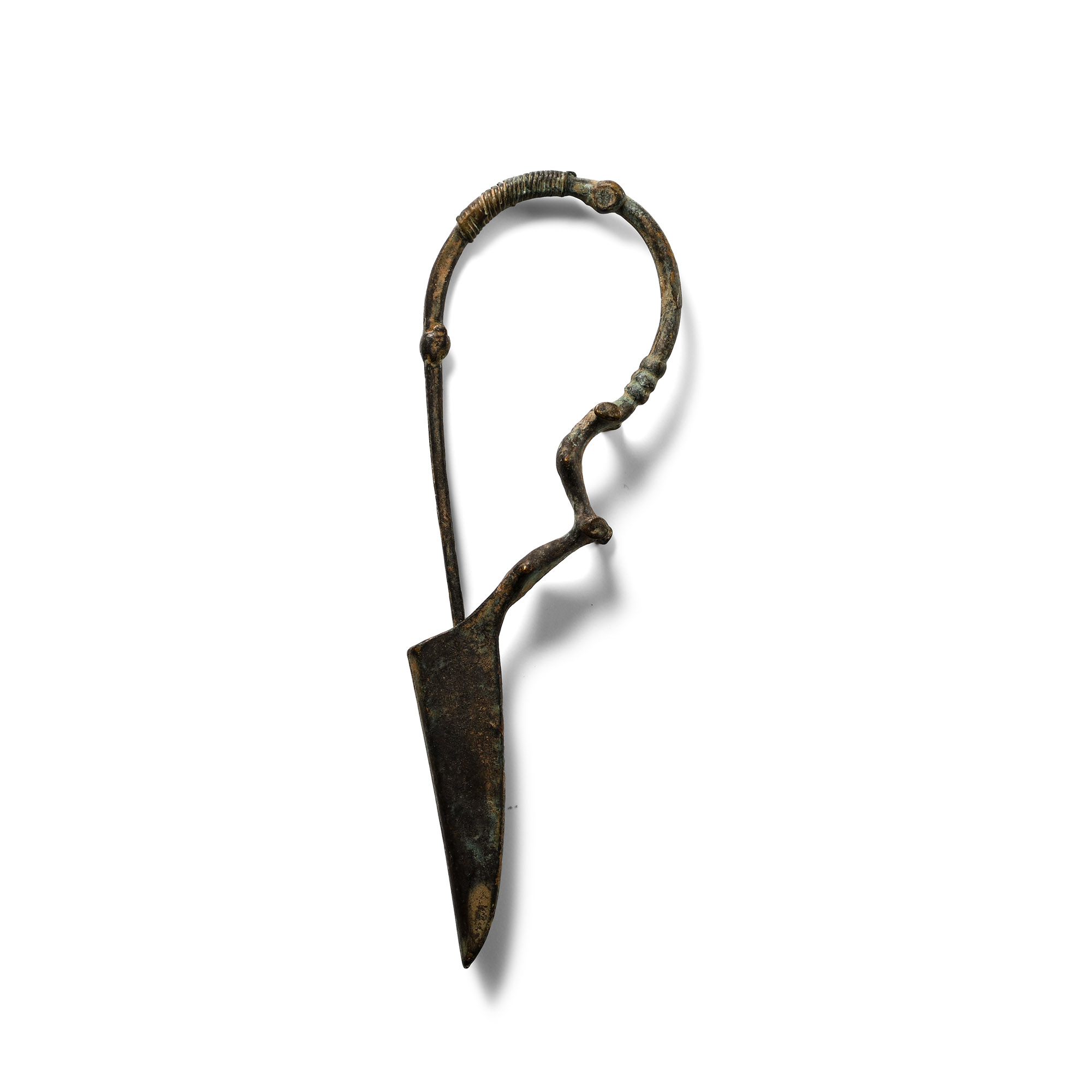 Greek Bronze Brooch