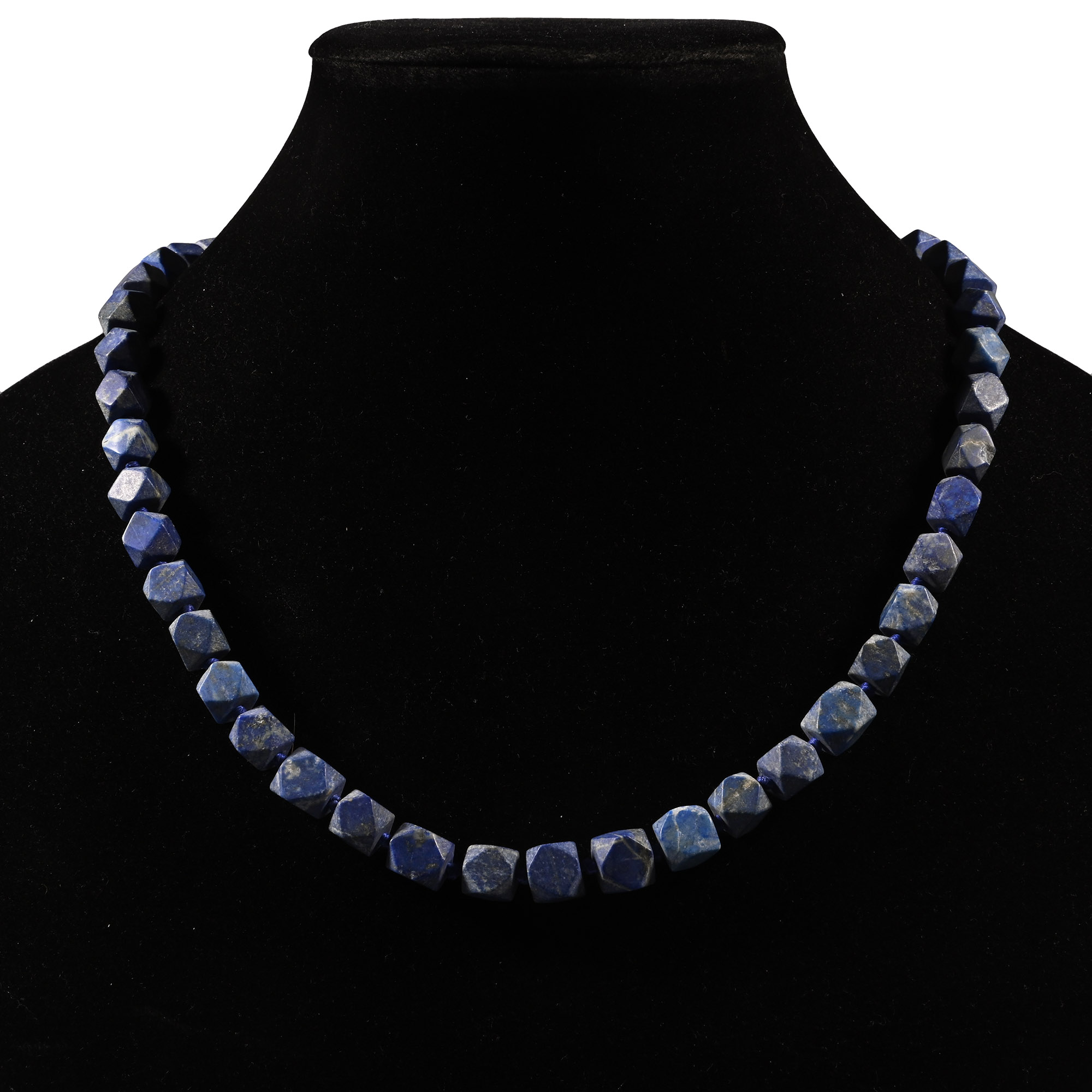 Bactrian Style Lapis Lazuli Bead Necklace String