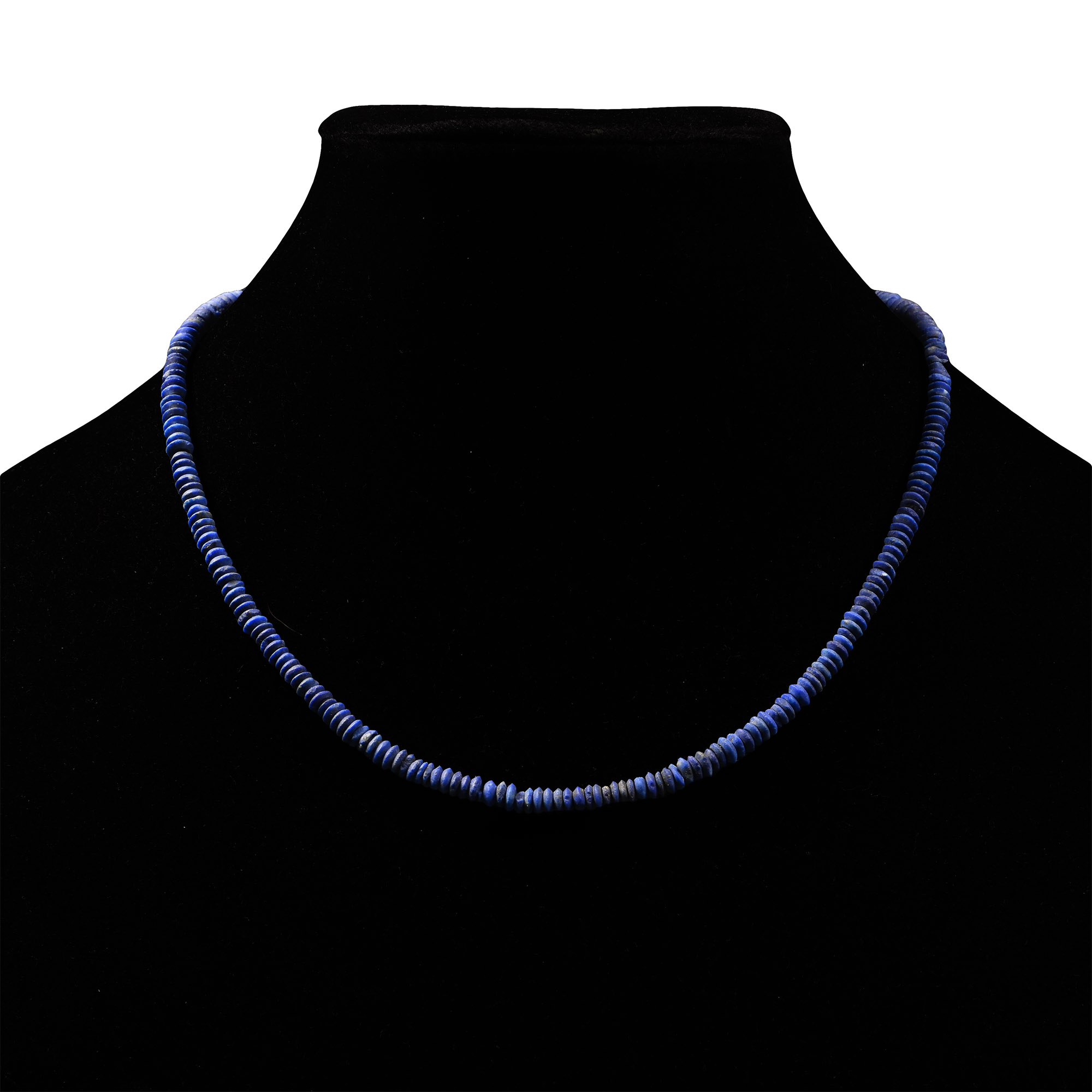 Bactrian Style Lapis Lazuli Bead Necklace String