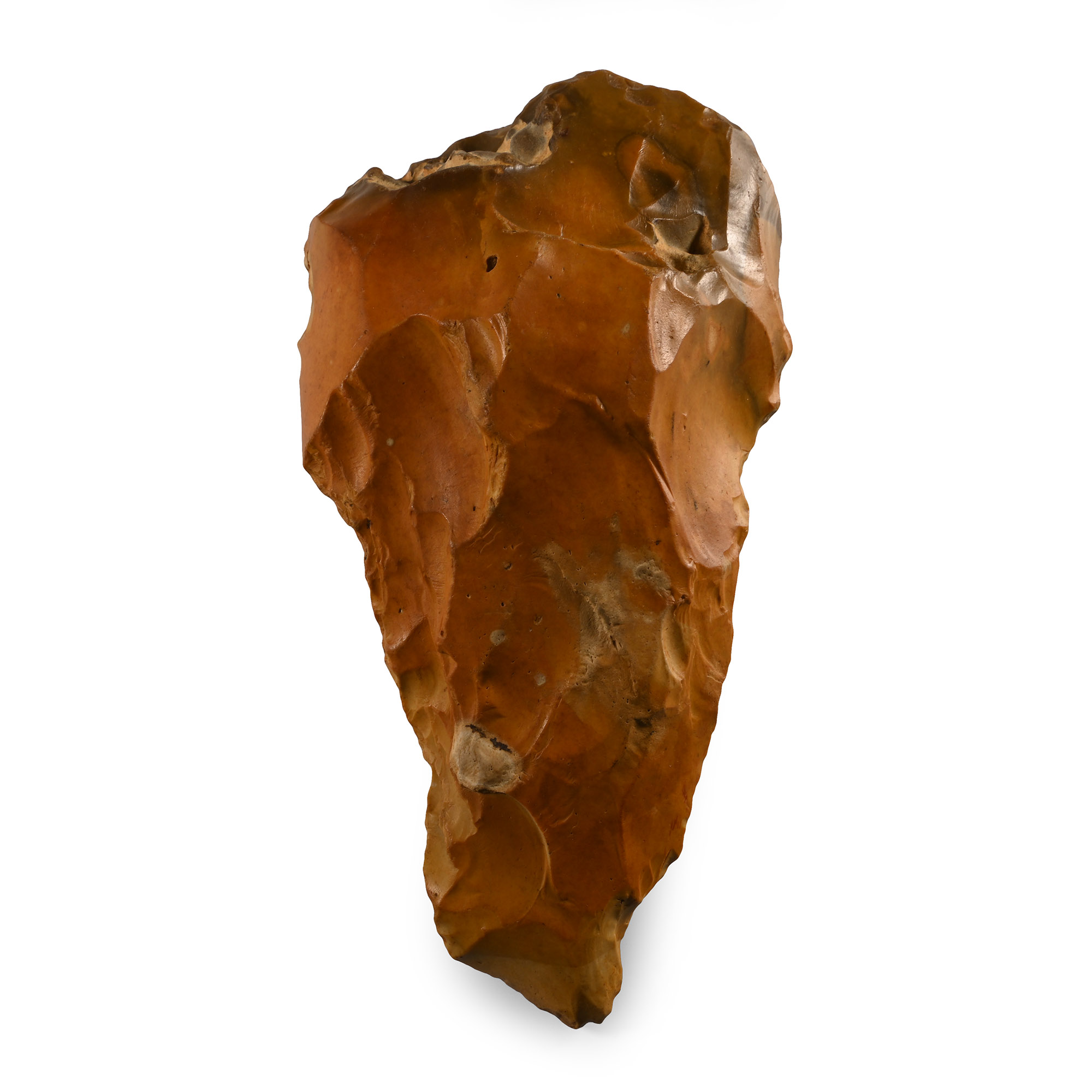 Large English Stone Age 'Ficron' Handaxe from Sussex