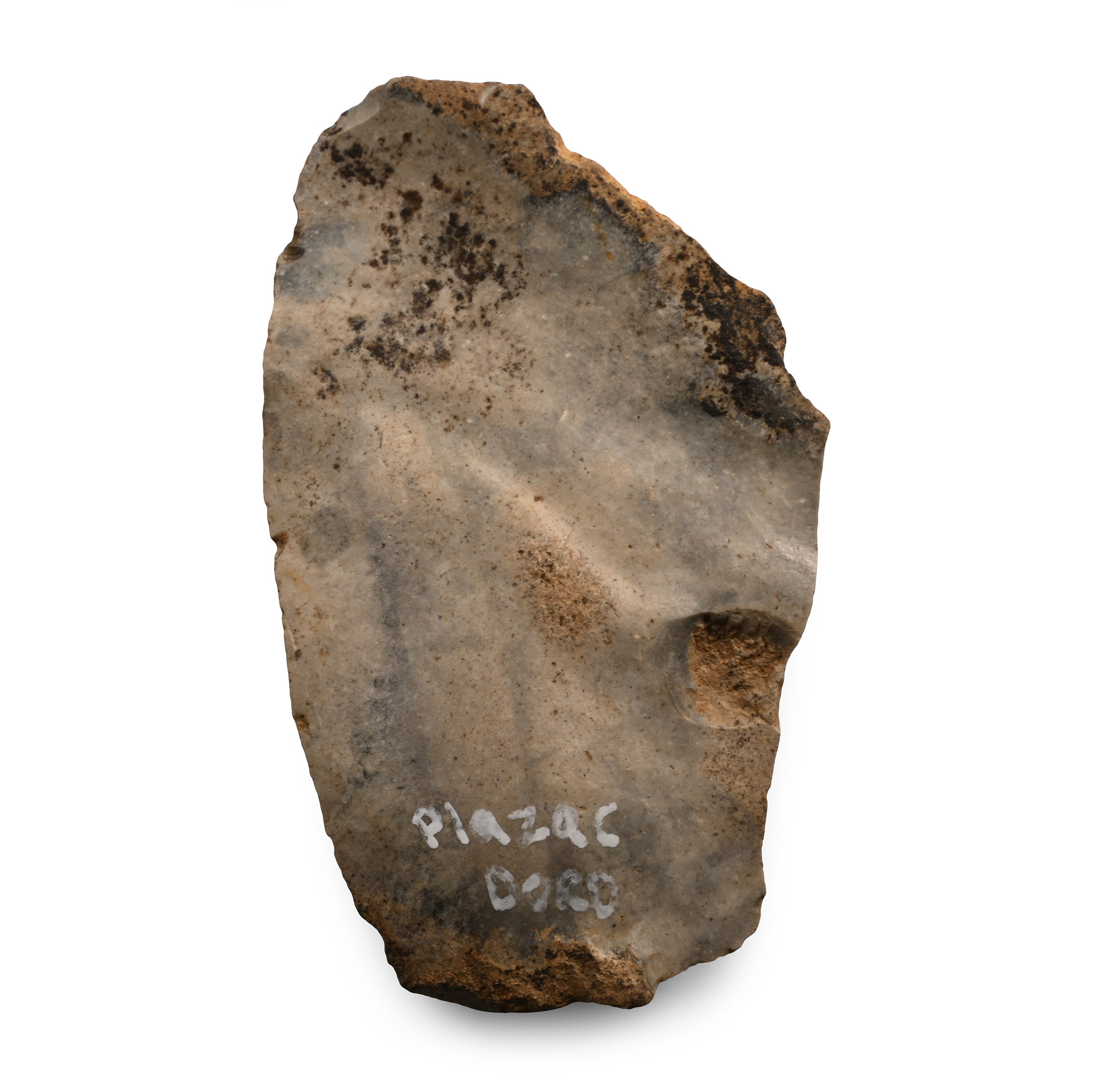 French Stone Age Mousterian Flint Racloir