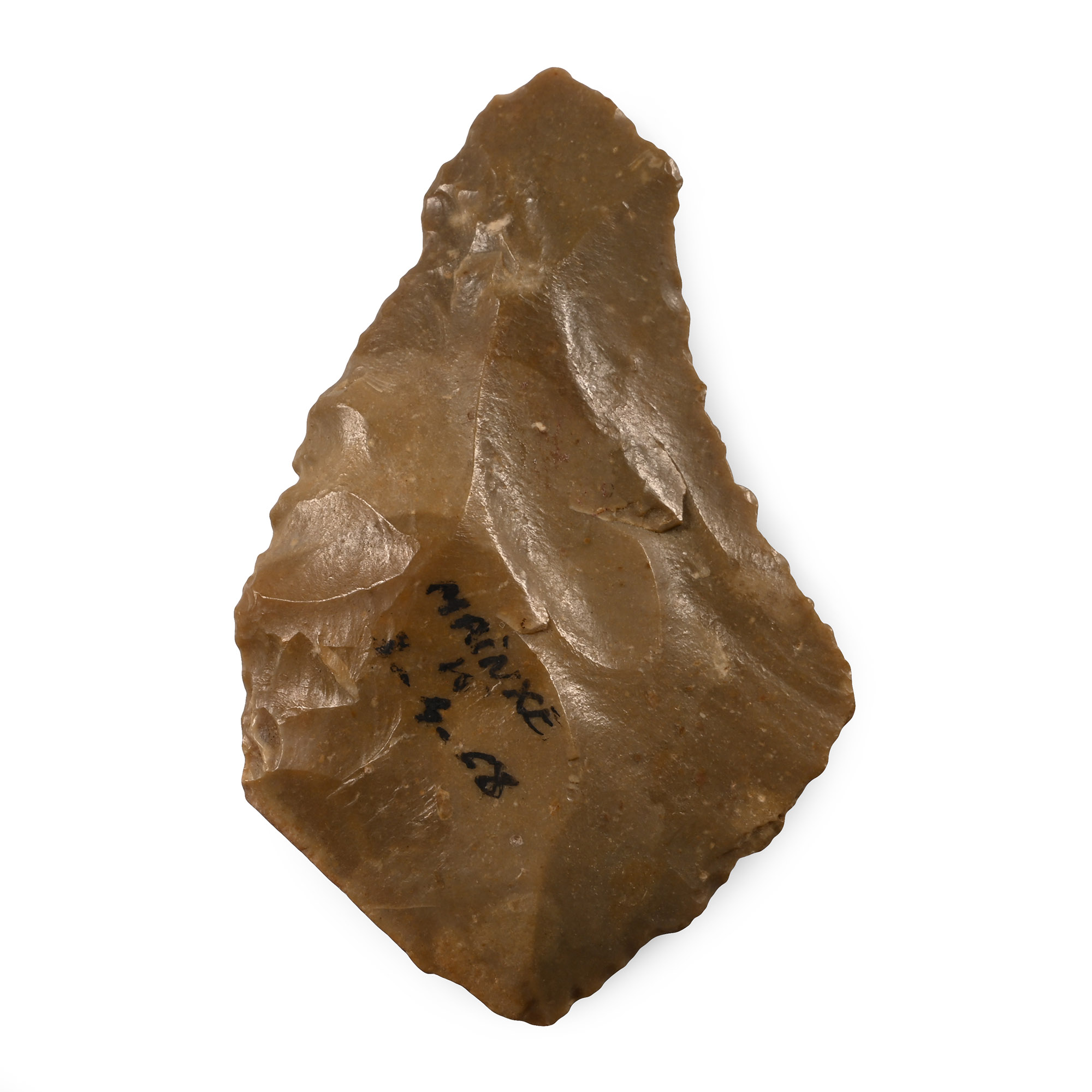 French Stone Age Mousterian Flint Point