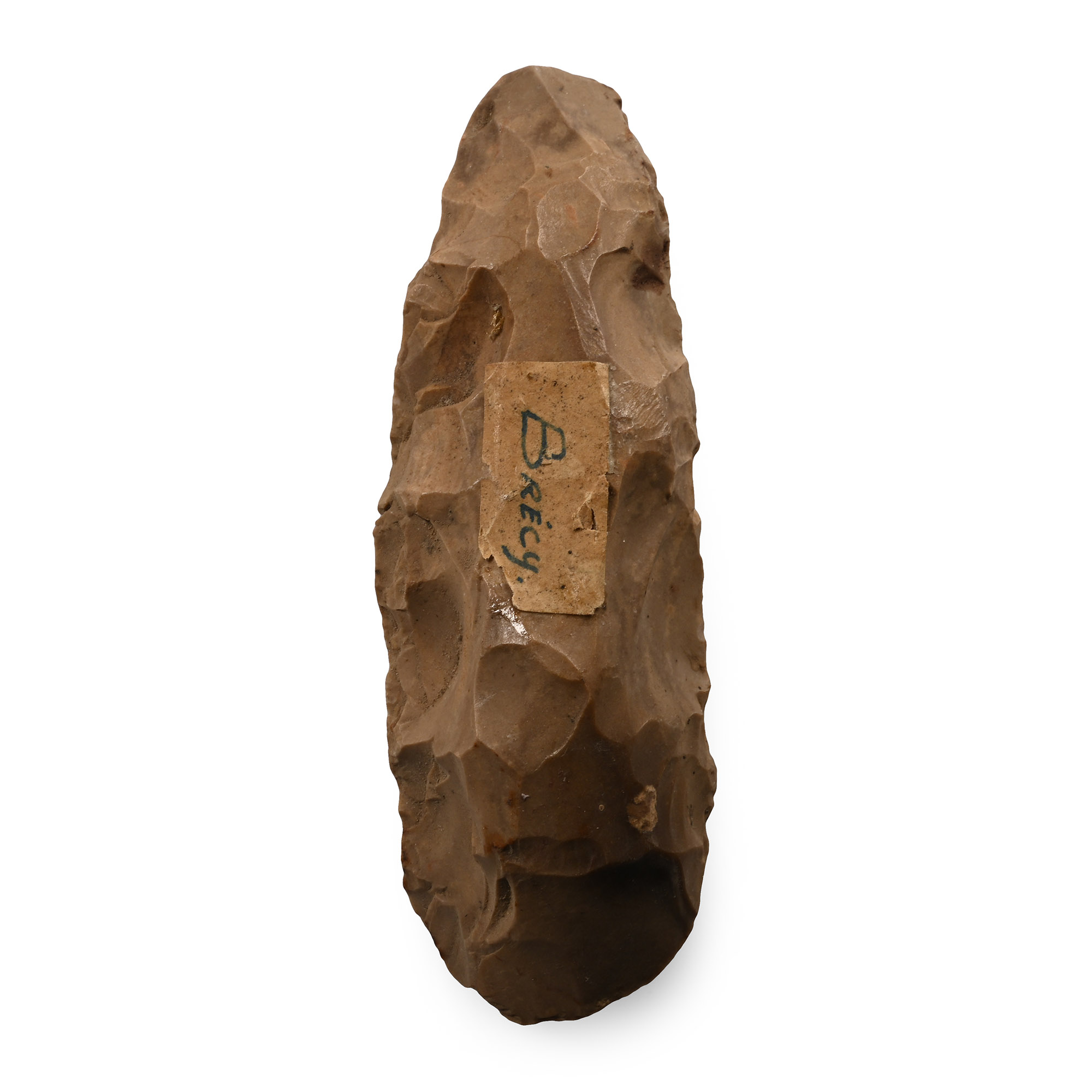 French Stone Age Flaked Axehead from Brecy