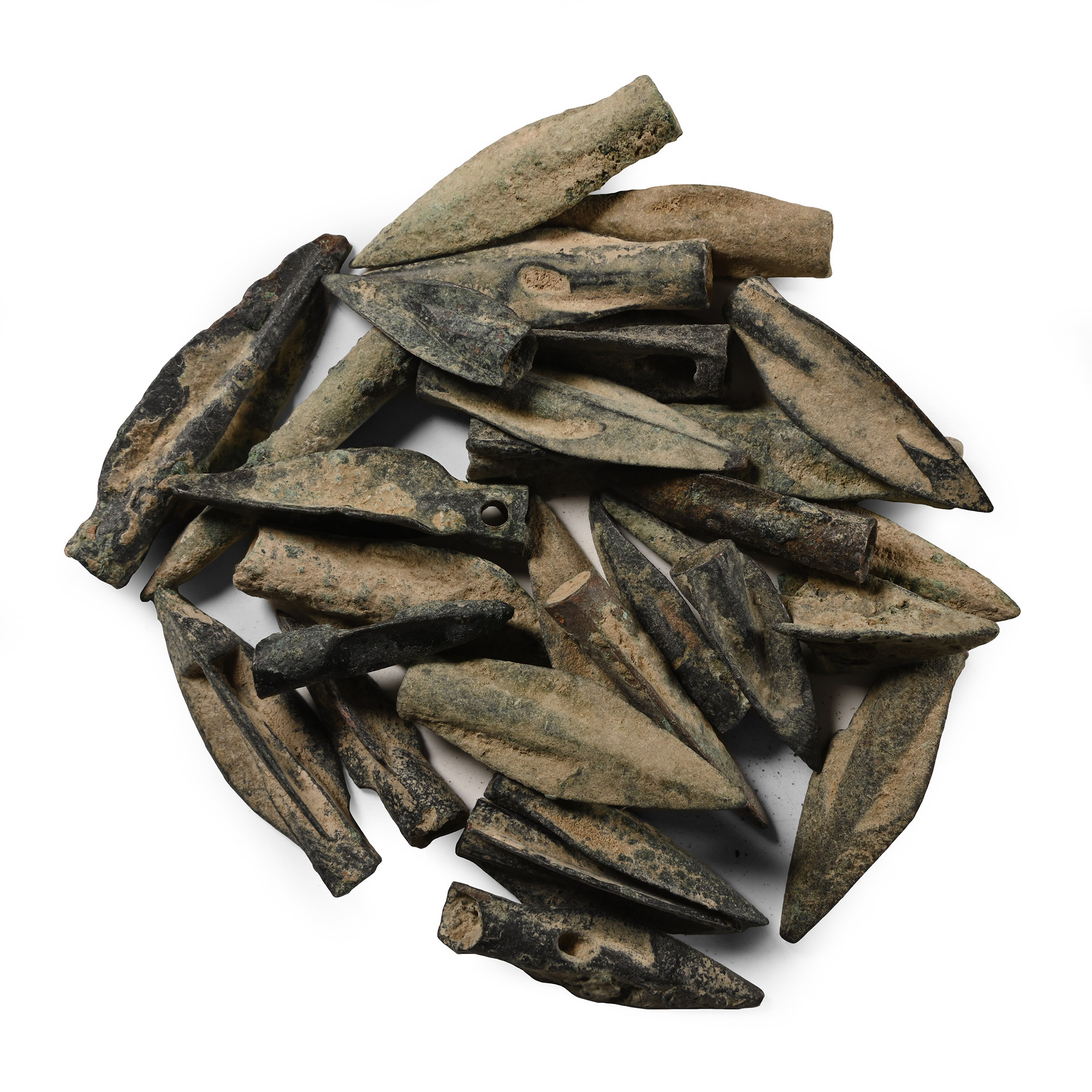 Greek and Other Bronze Arrowhead Collection