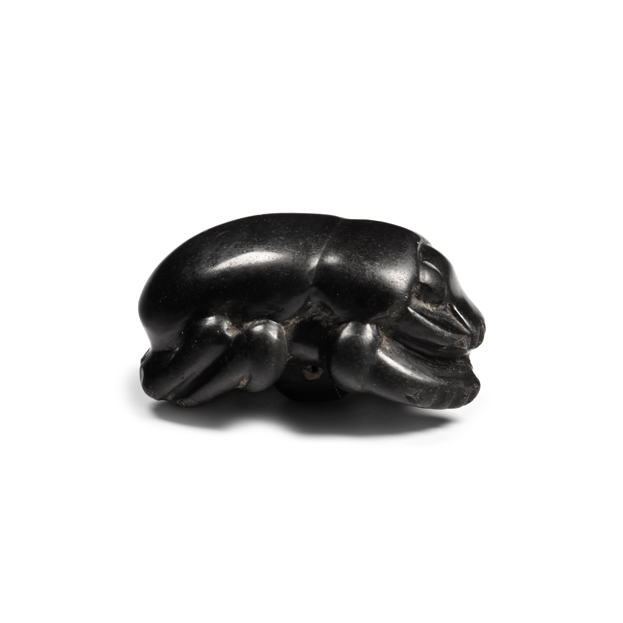 Egyptian Glass Heart Scarab