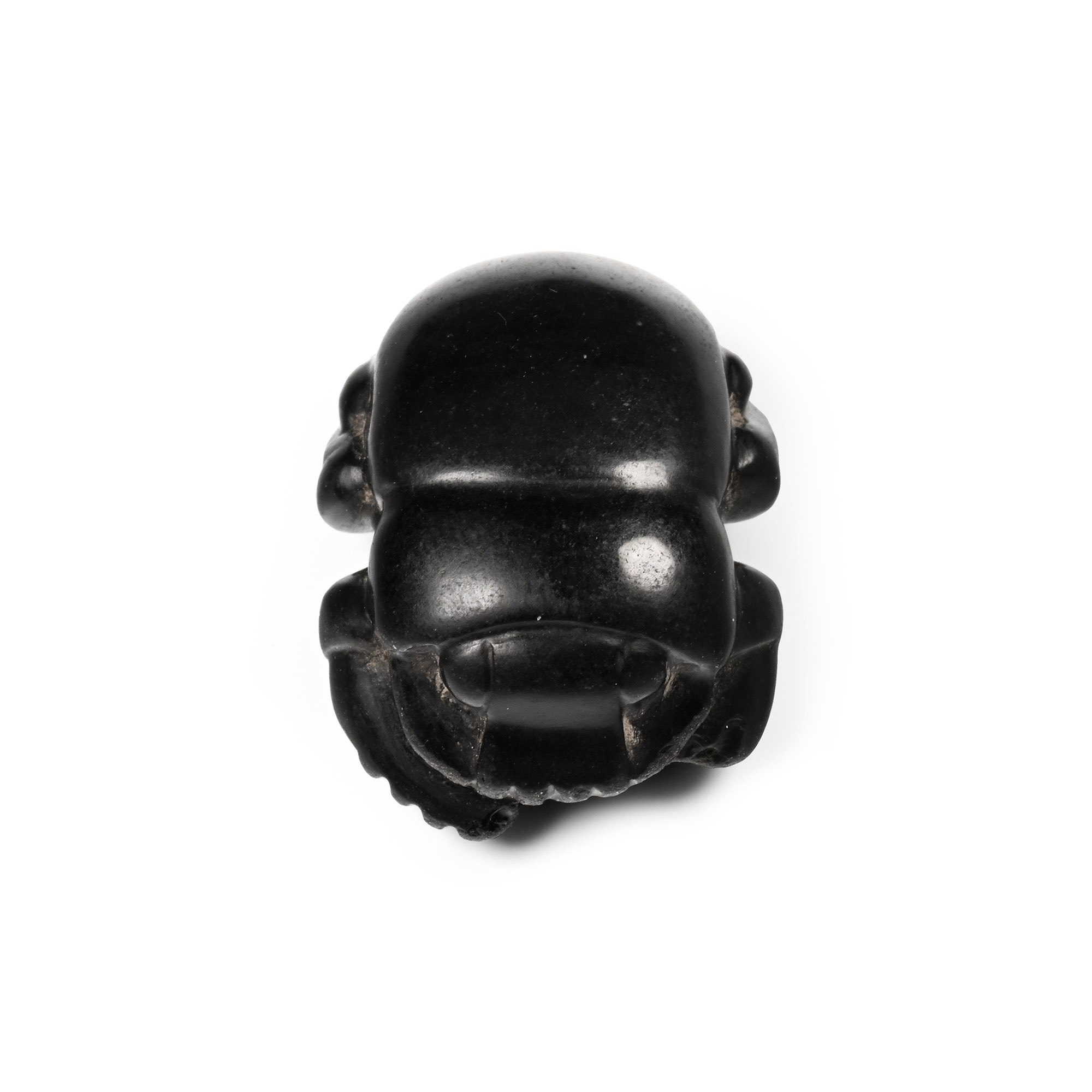 Egyptian Glass Heart Scarab