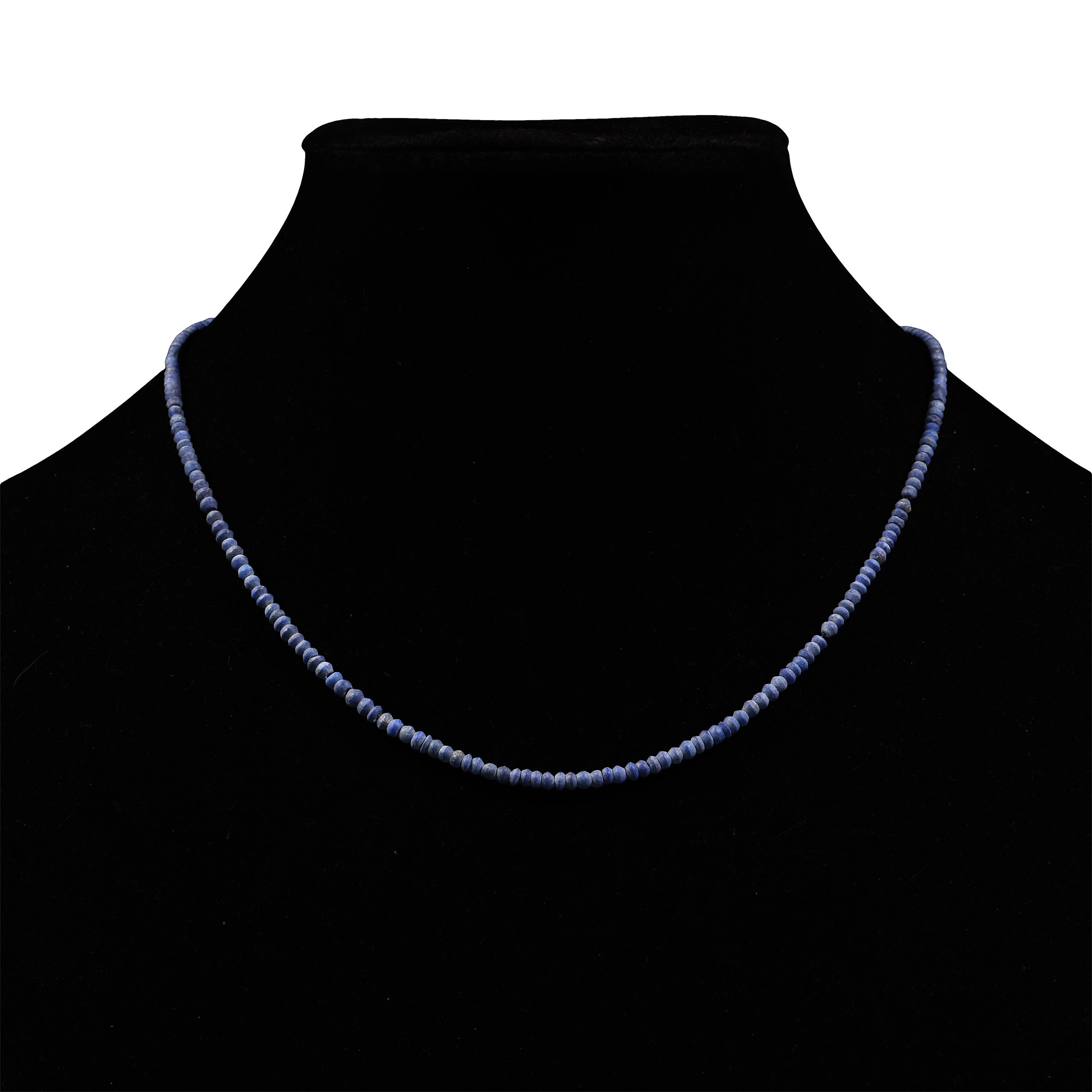 Western Asiatic Lapis Lazuli Bead Necklace String