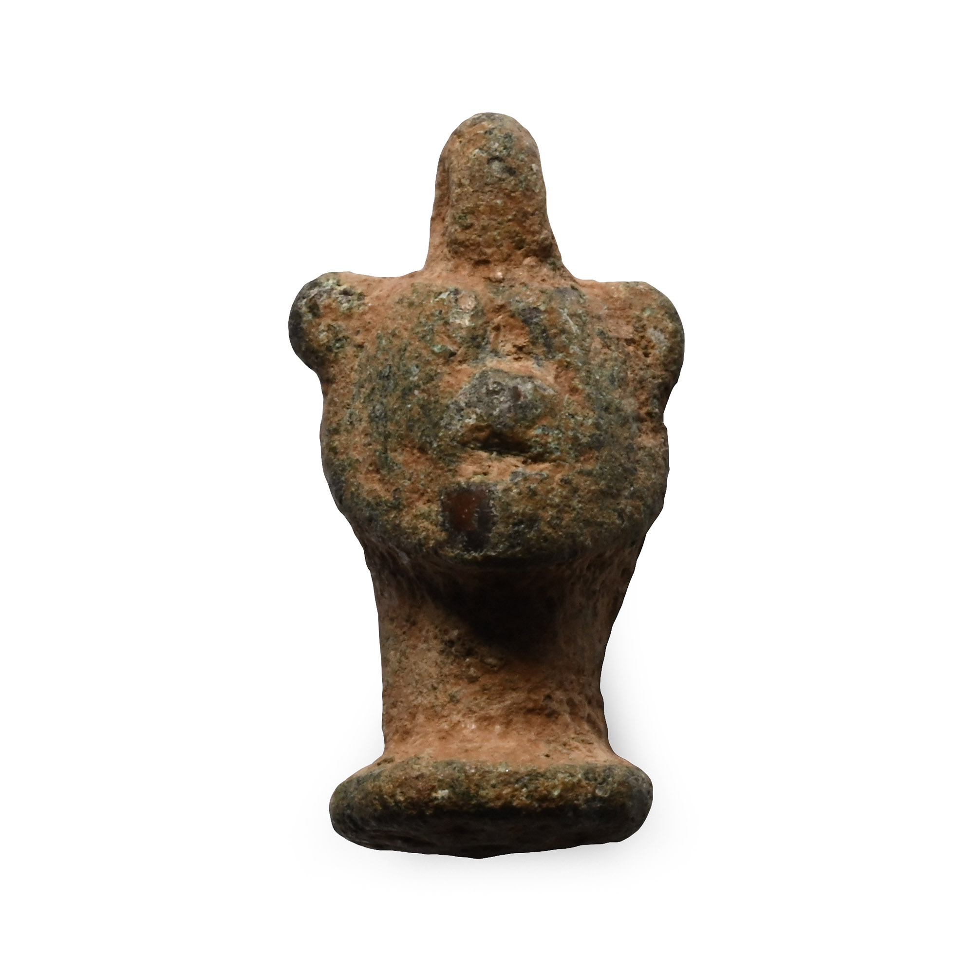 Babylonian Bronze Pazuzu Head Pendant