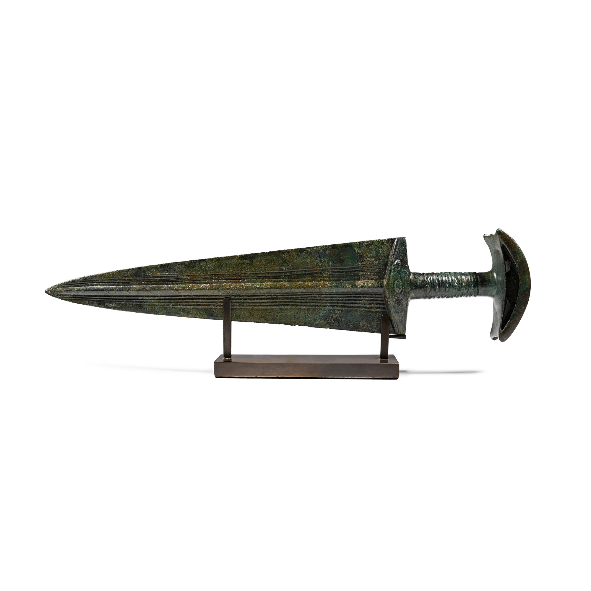 Luristan Bronze Short Sword with Blood Channels