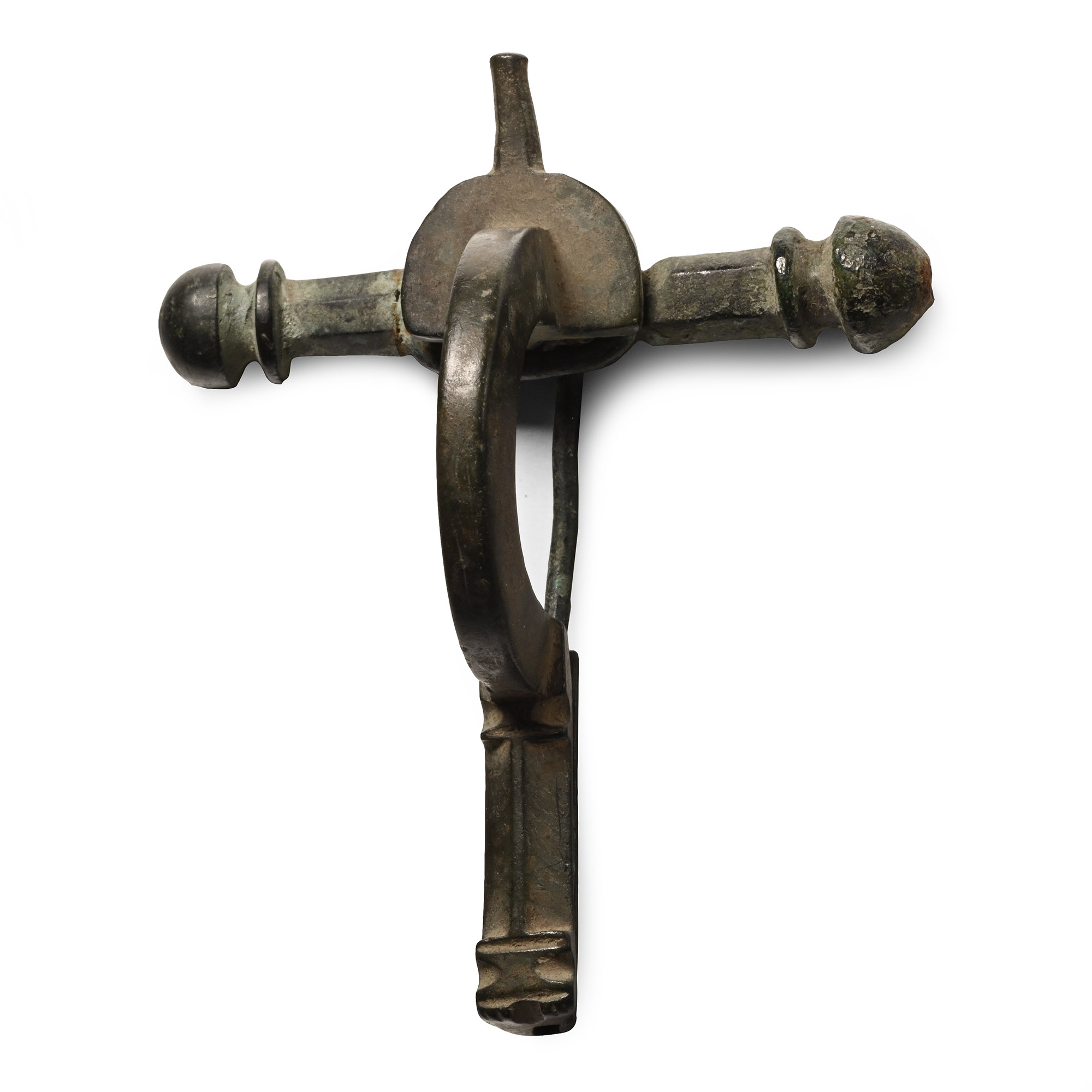 Roman Bronze Crossbow Brooch