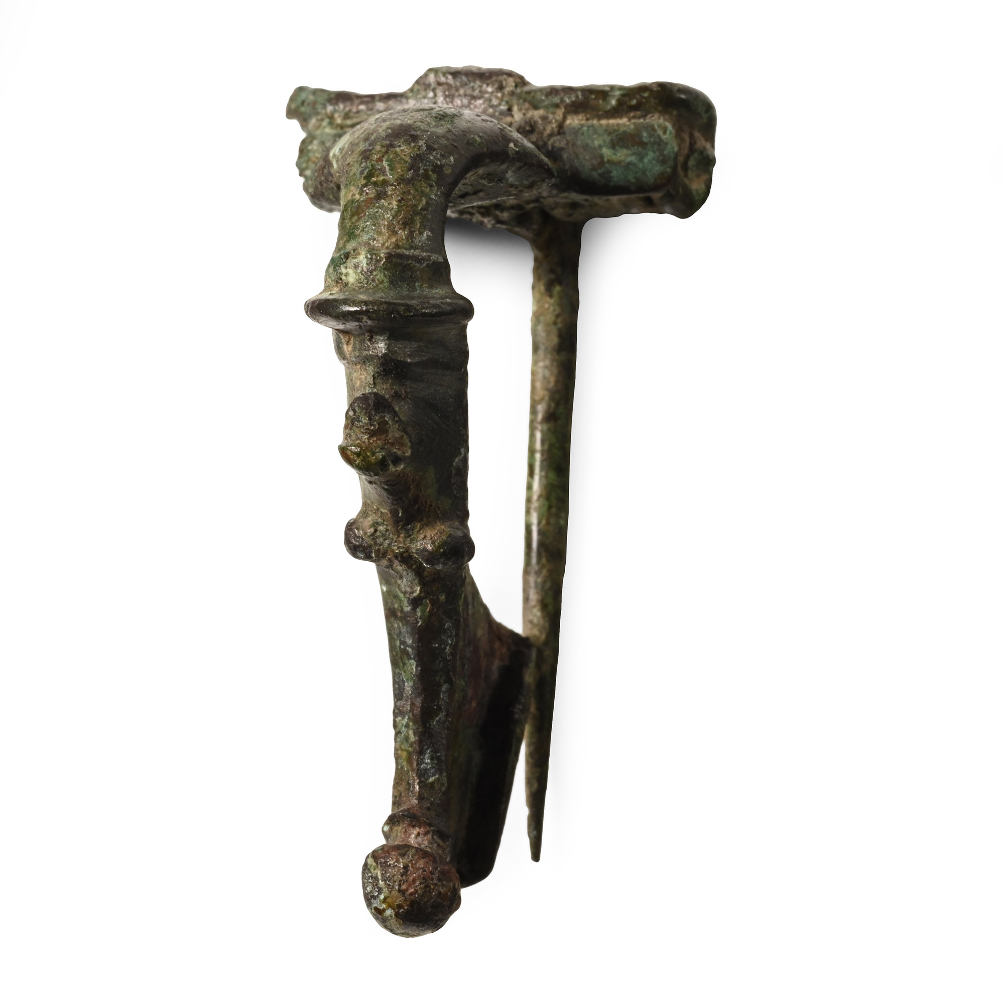 Roman Bronze Bow Brooch
