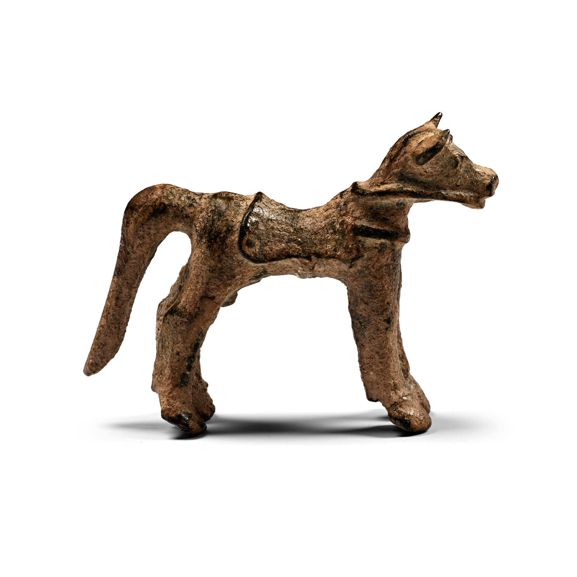 Iberian Bronze Bull Statuette