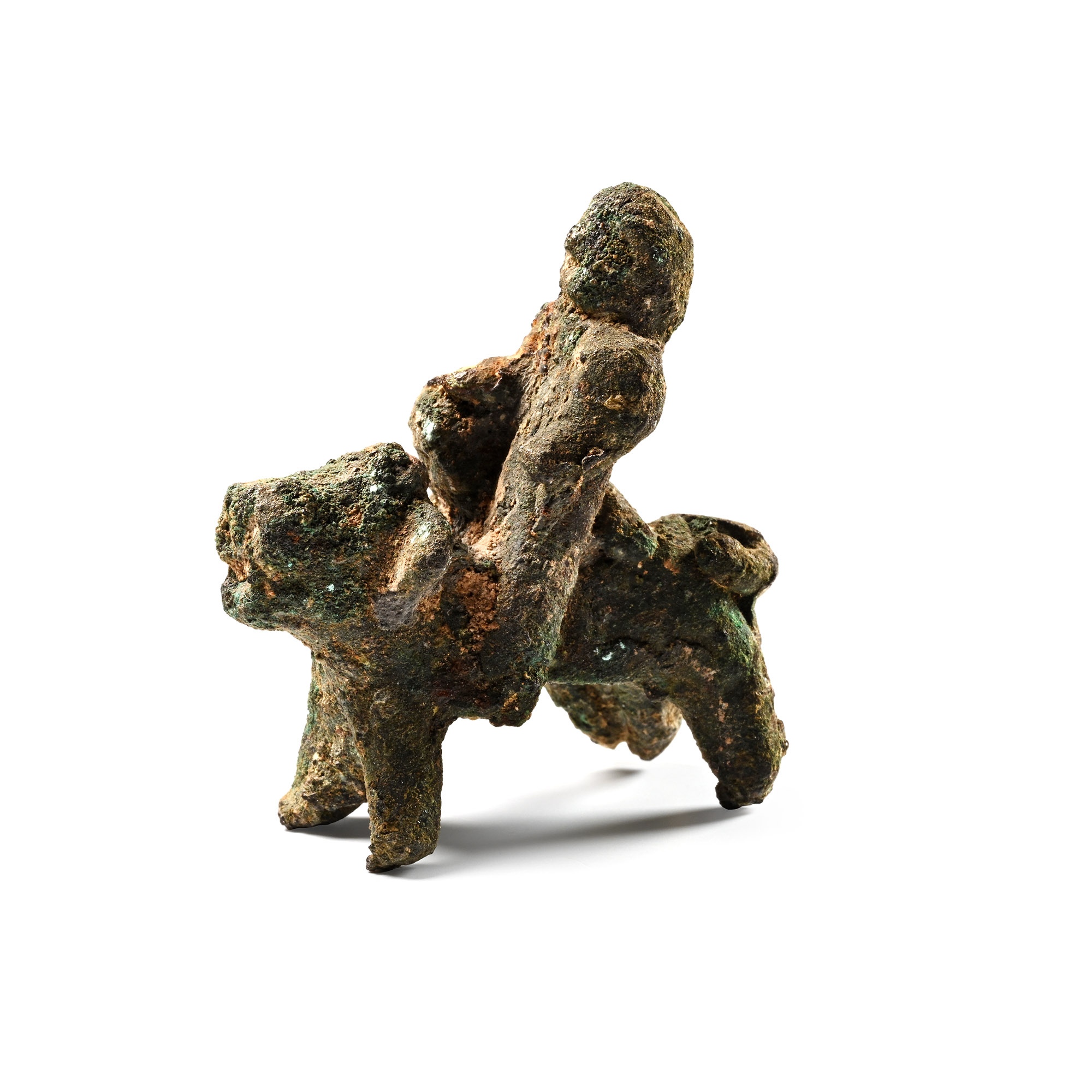 Western Asiatic Bronze Bull Rider