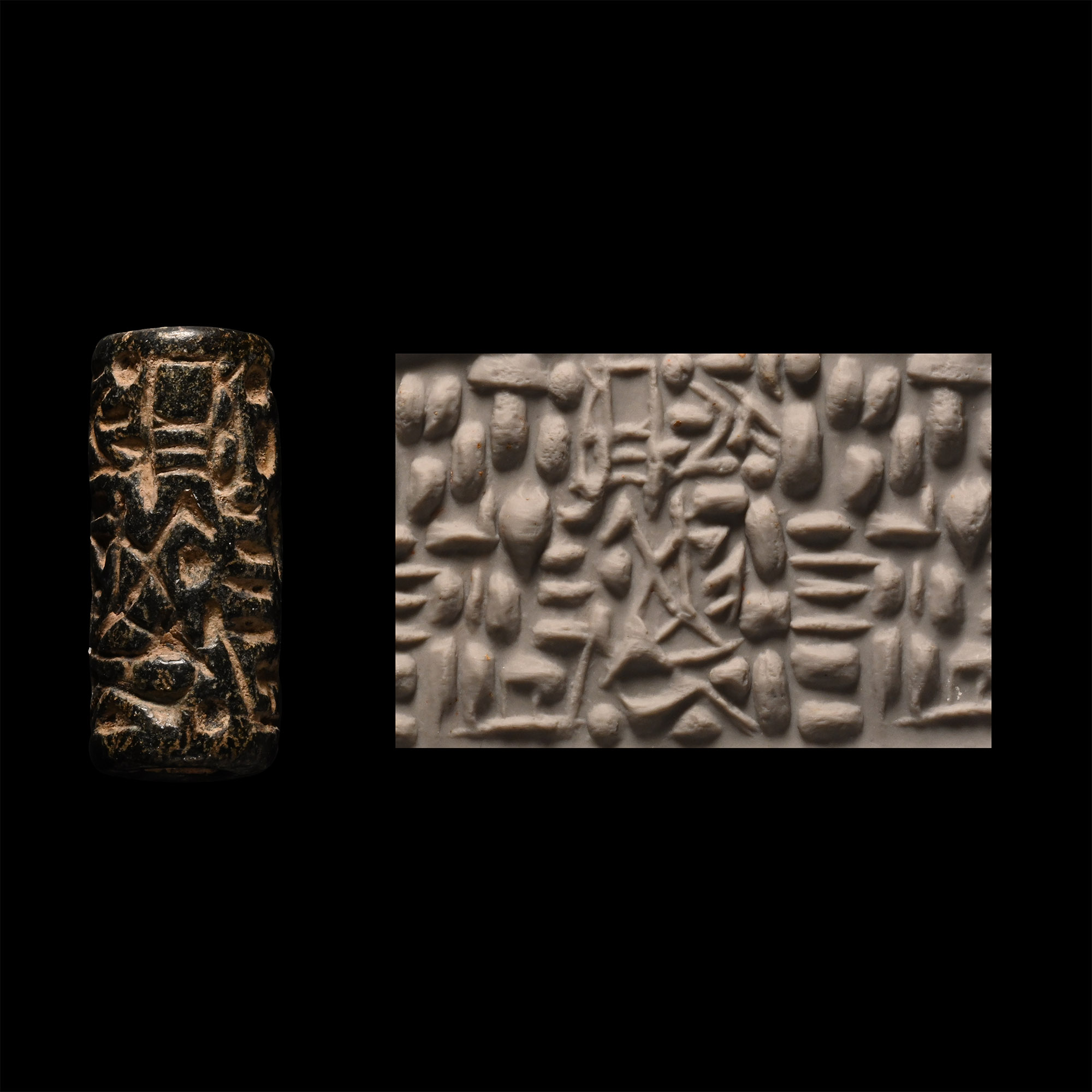 Syrian Steatite Cylinder Seal