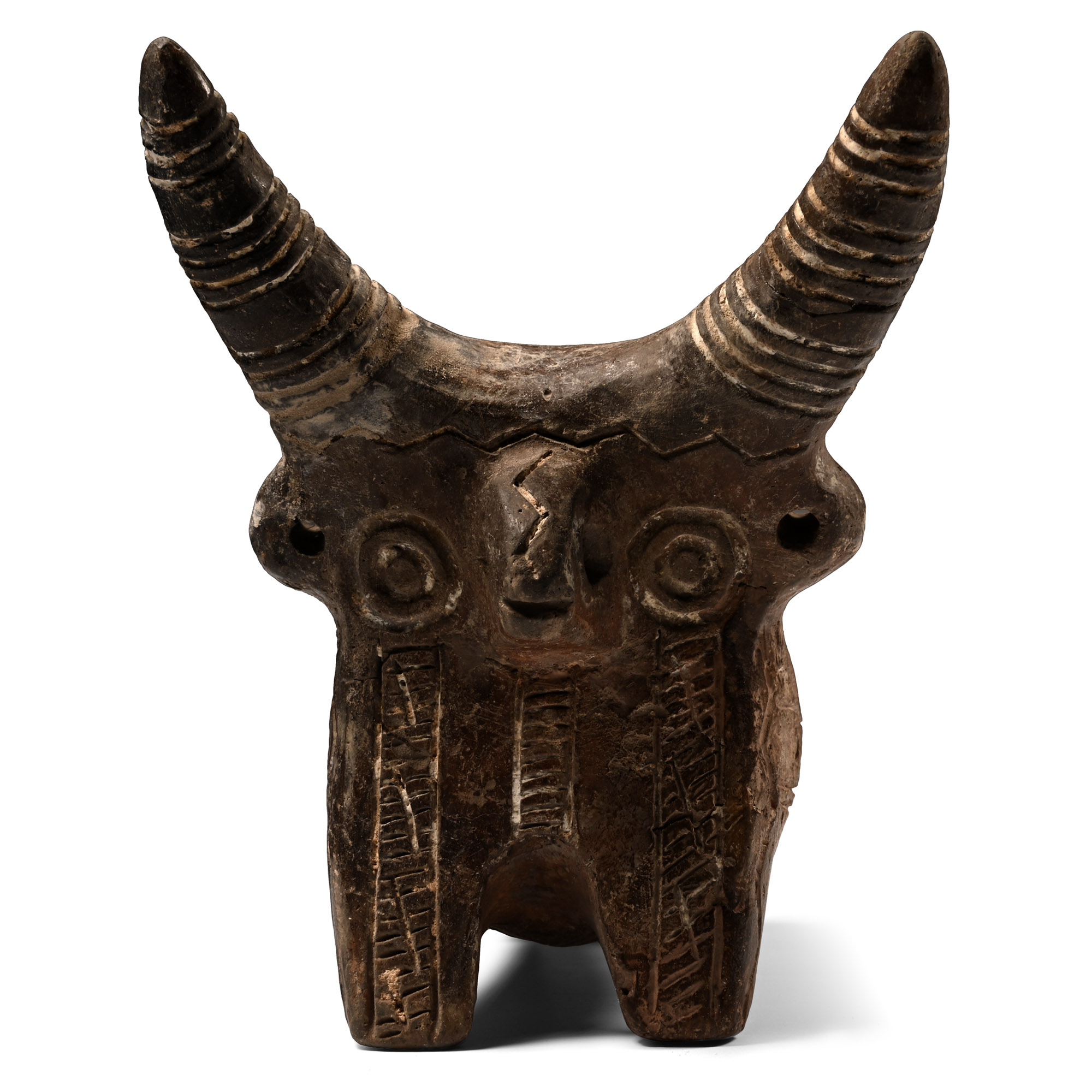Cypriot Terracotta Bull Rhyton