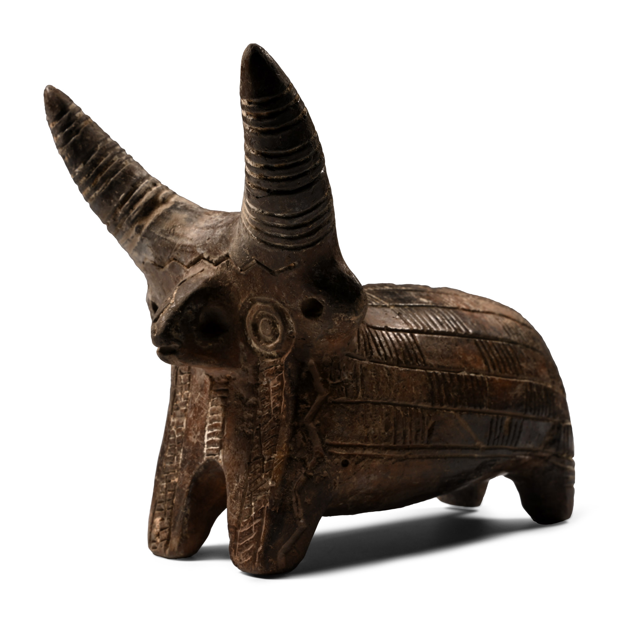 Cypriot Terracotta Bull Rhyton