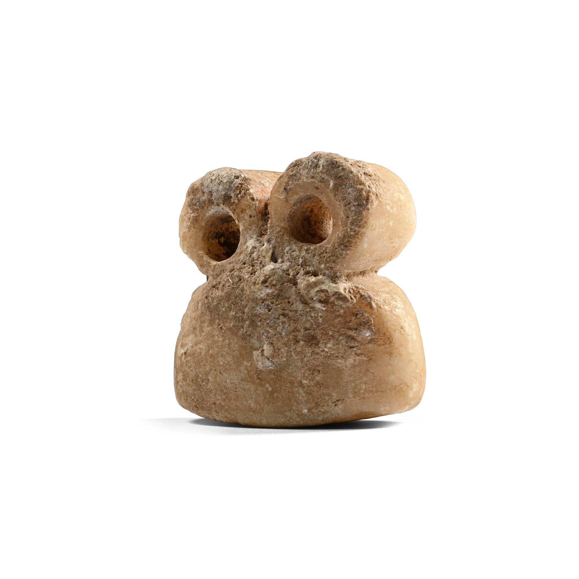 Anatolian Alabaster Eye Idol