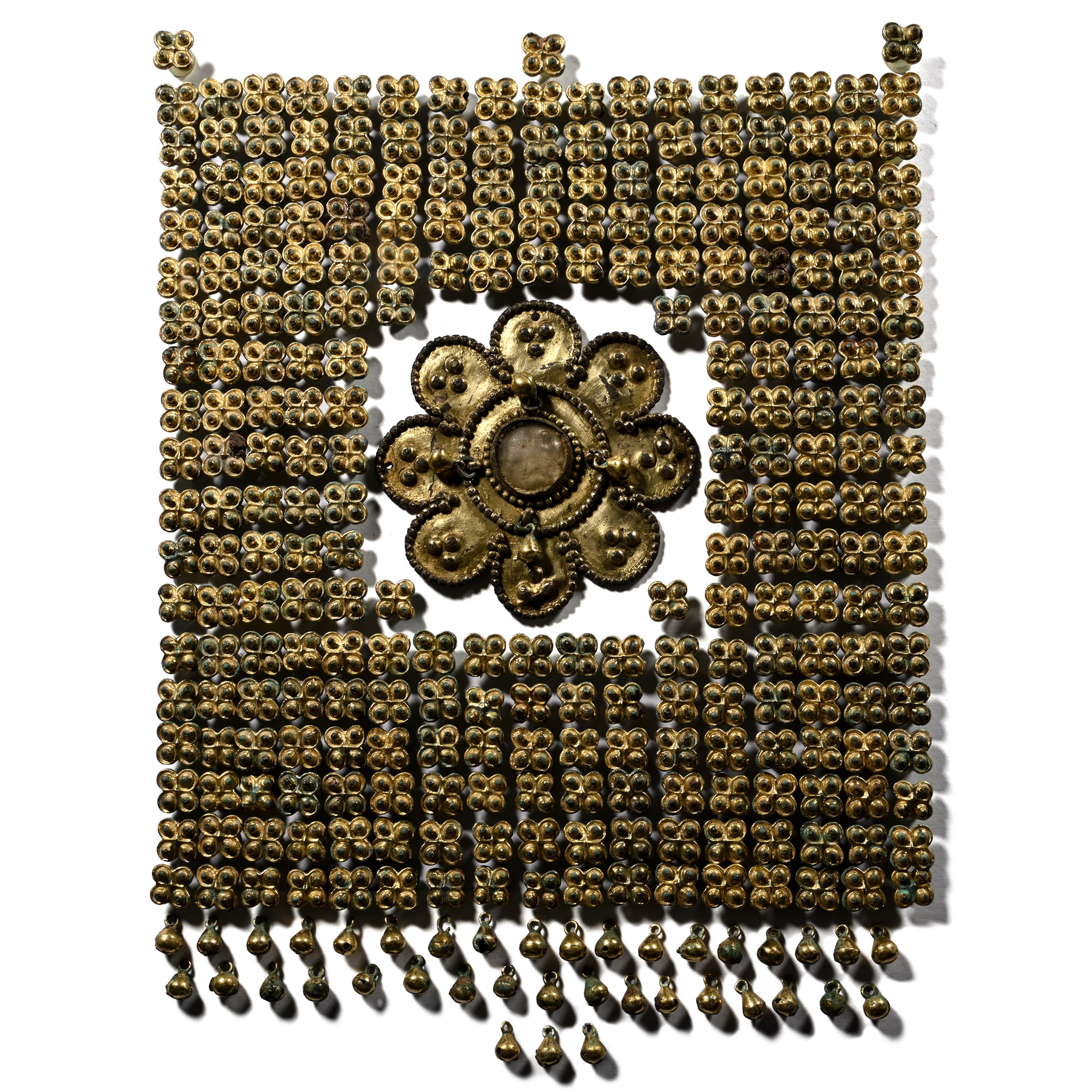 Byzantine Gilt Bronze Horse Harness Decoration Set