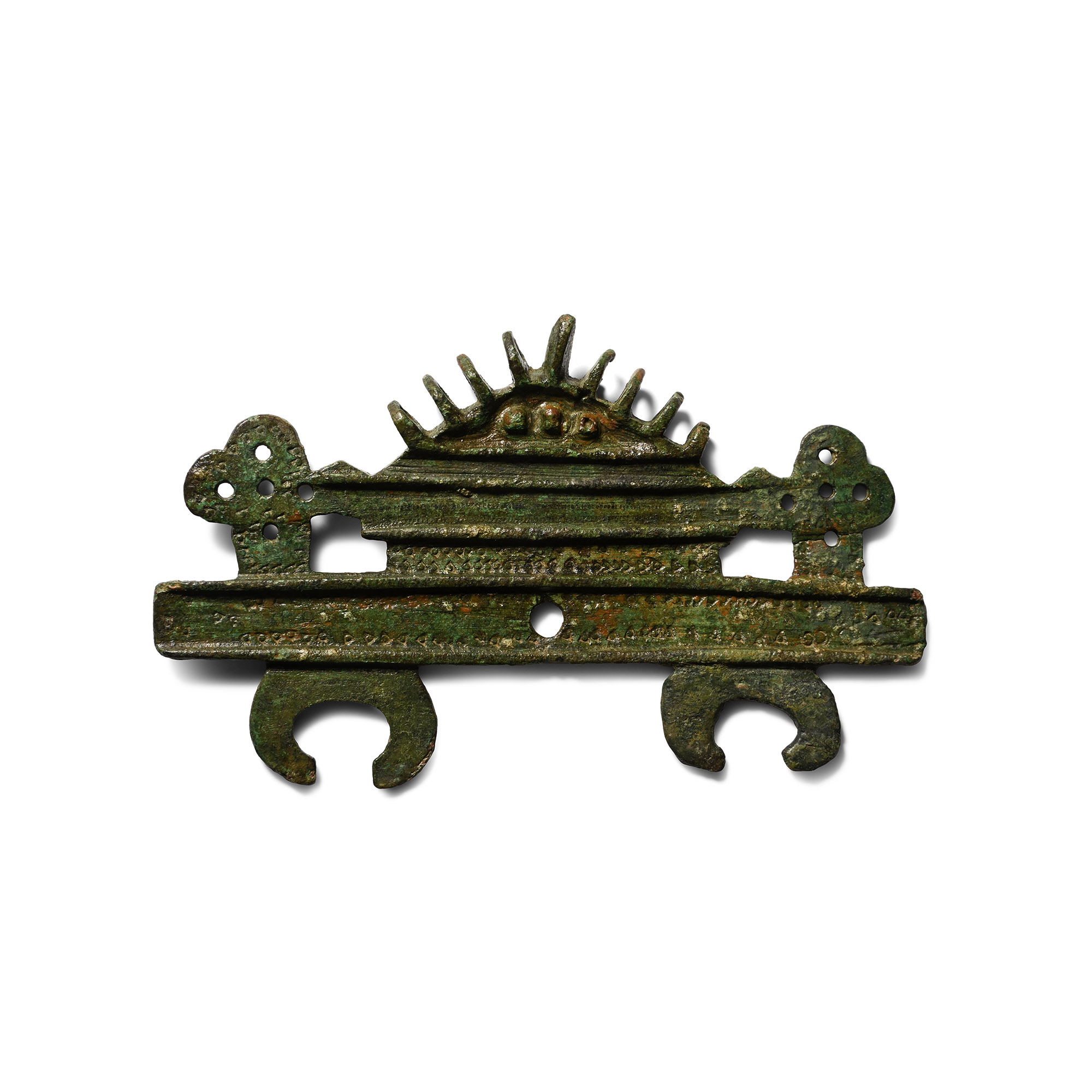 Viking Bronze Valhalla Hall Emblem