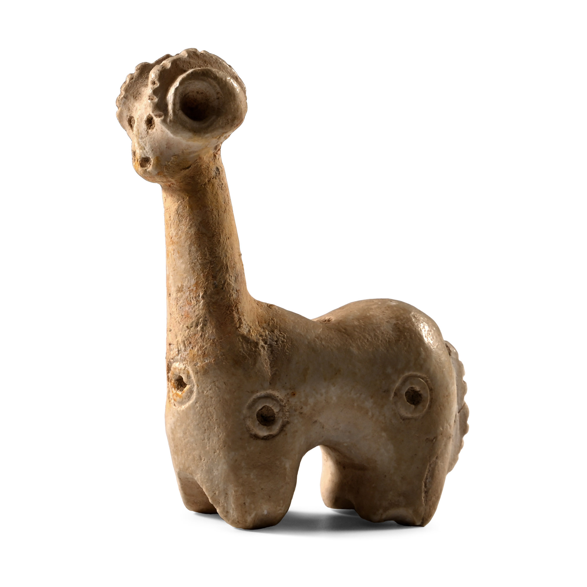 Sumerian Calcite Figure of a Ram