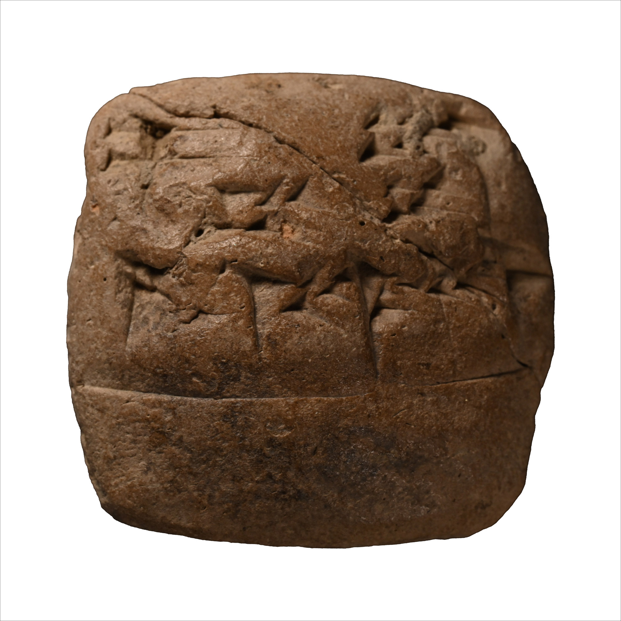 Old Babylonian Cuneiform Tablet for the Disbursement of Grain