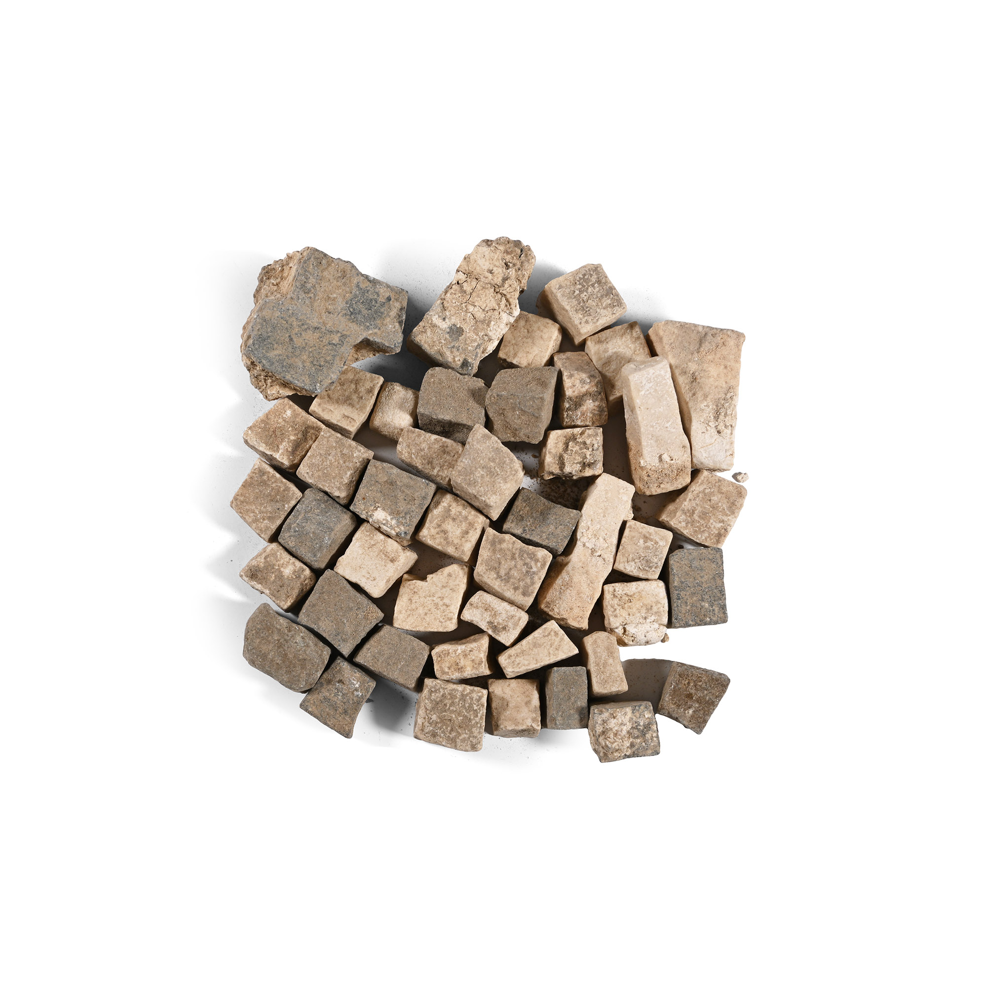 Roman Mosaic Stone Tesserae Group
