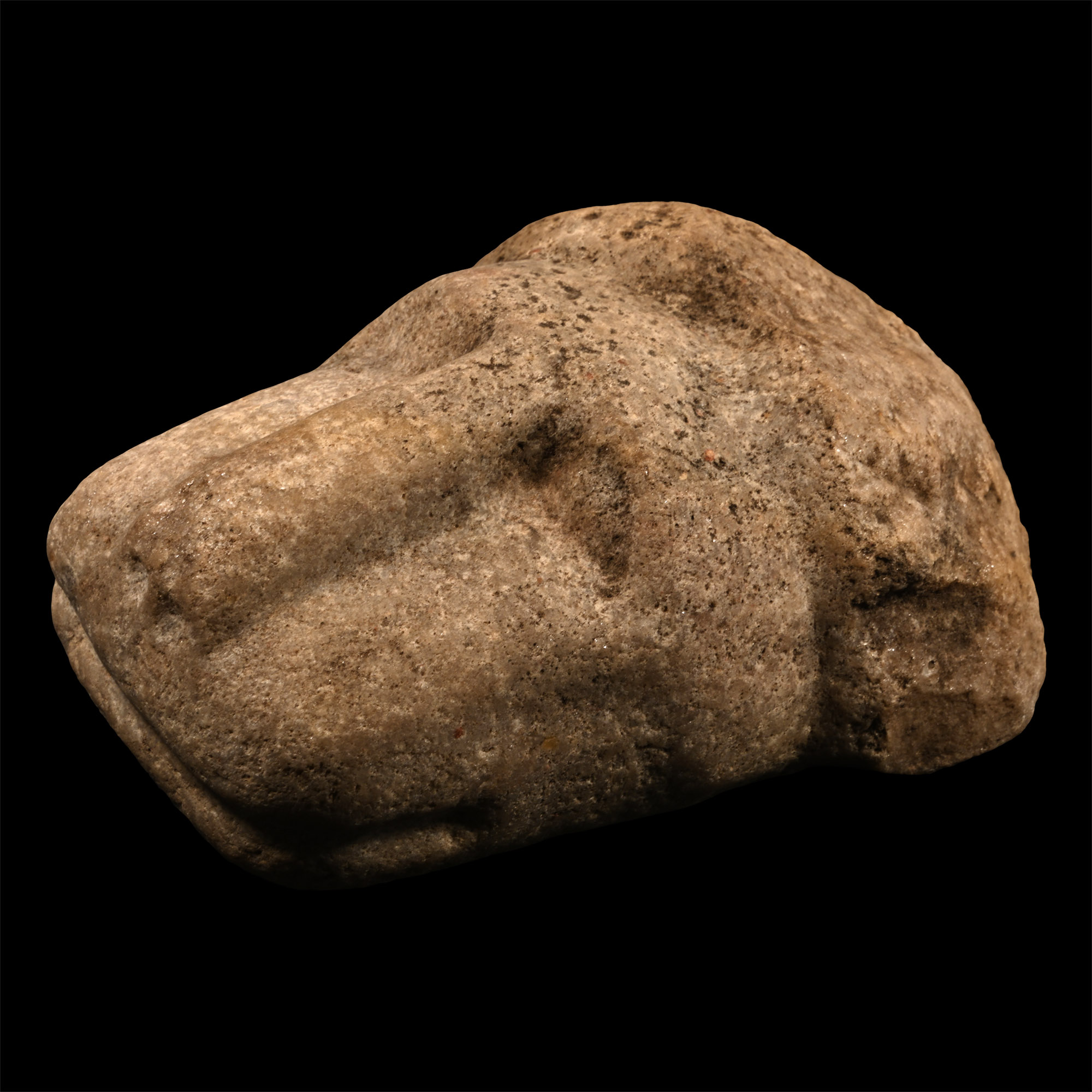 Western Asiatic Marble Head of a Lion
