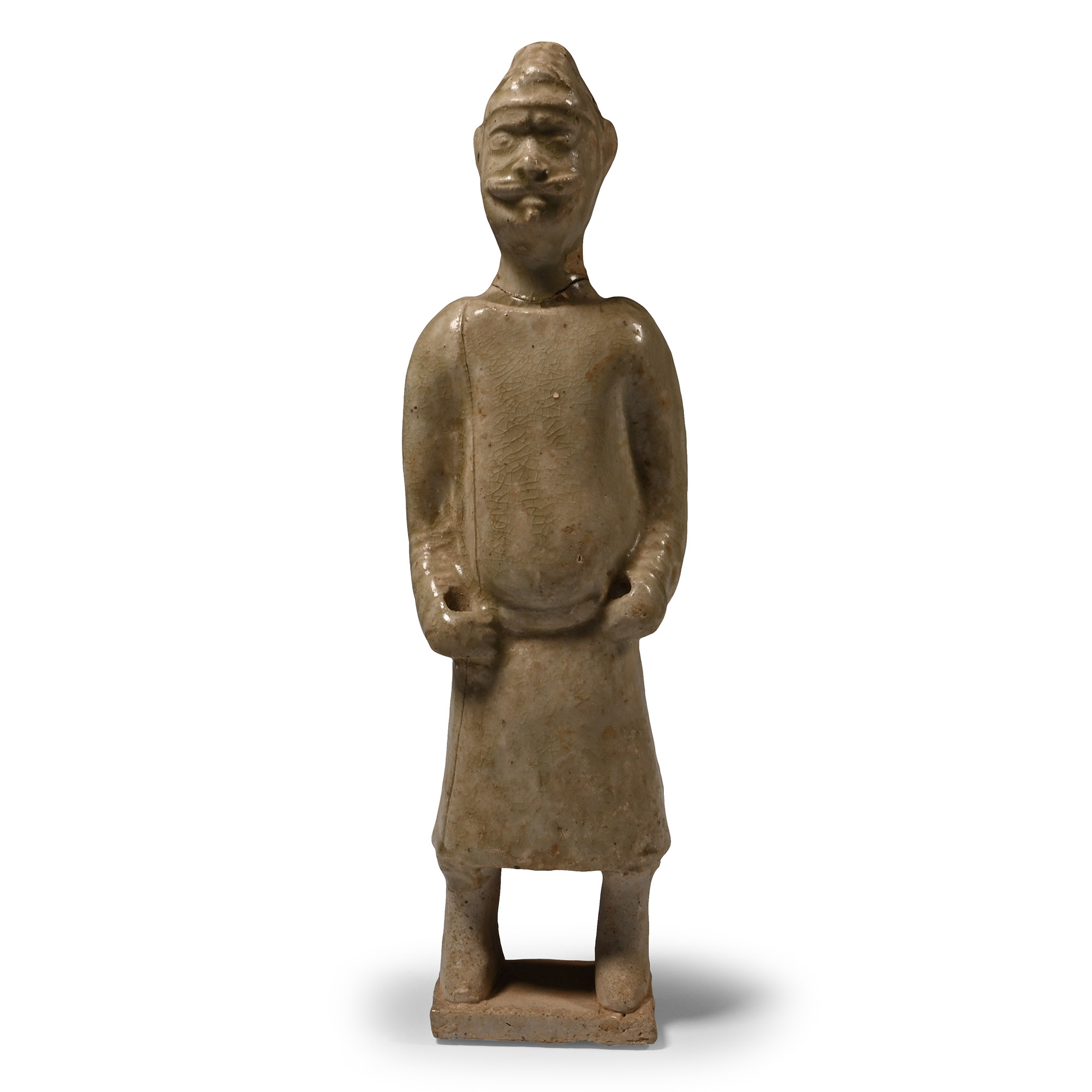 Chinese Song Celadon Glazed Tomb Figure