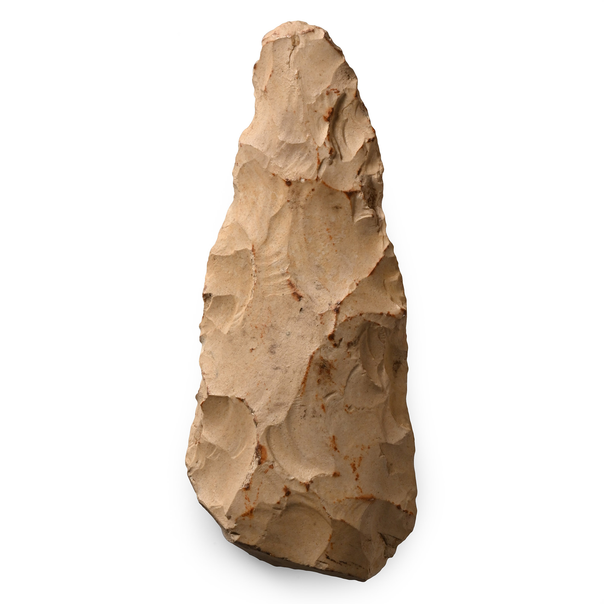 British Stone Age Knapped Axehead
