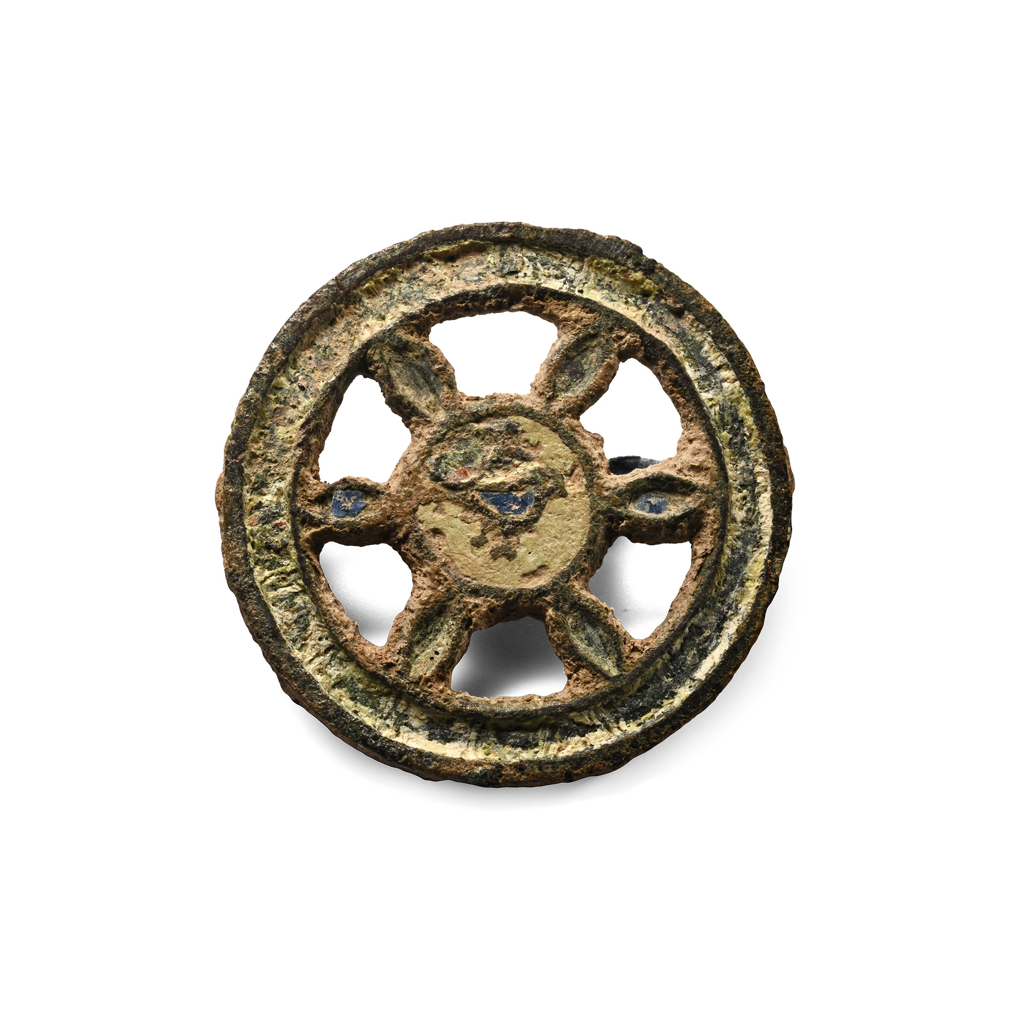Byzantine Enamelled Brooch with Bird