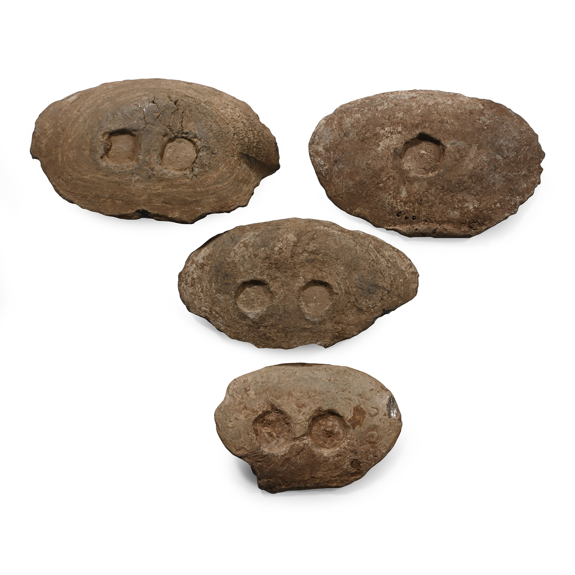 Medieval Stamped Lead Ingot Group