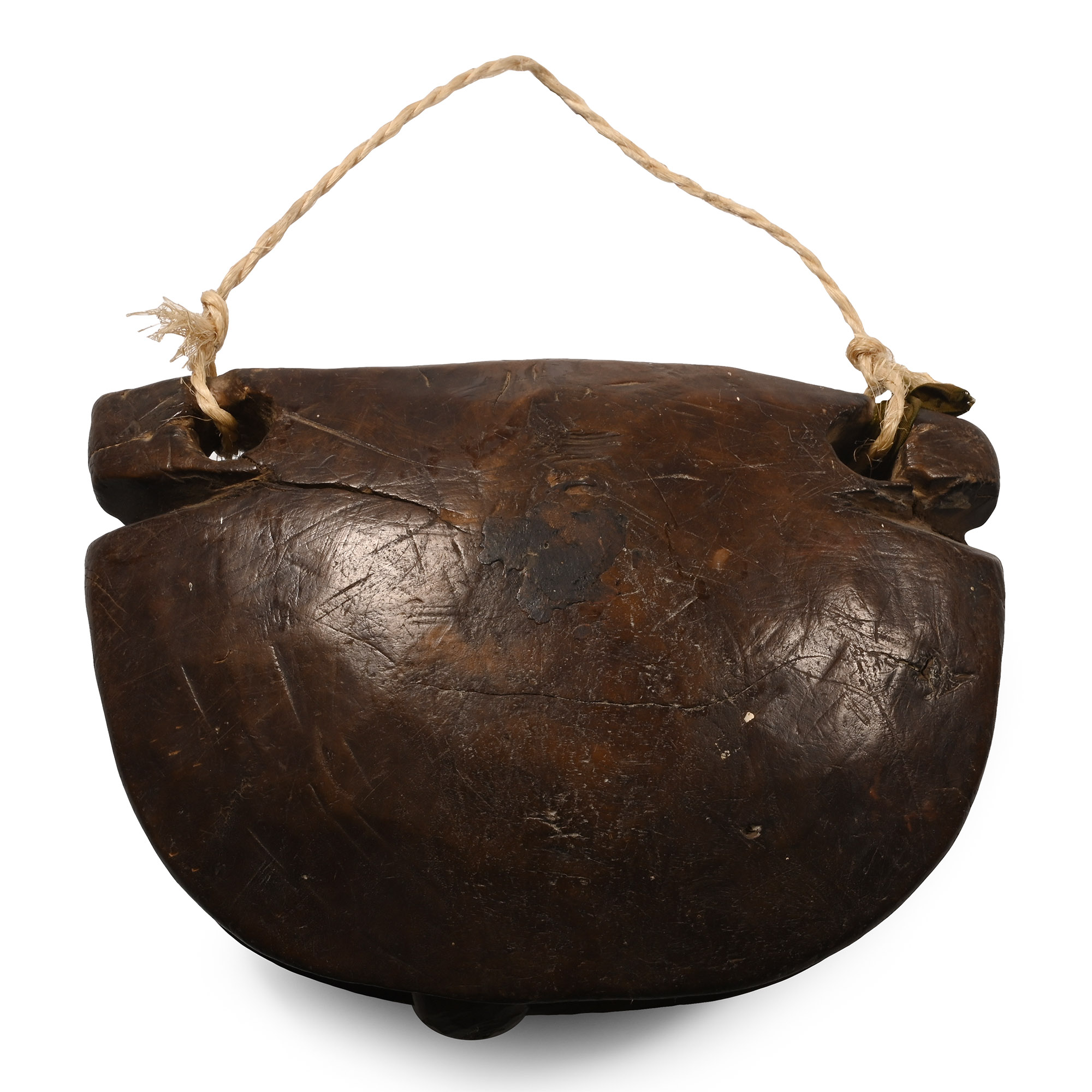 Large African Wooden Cow Bell